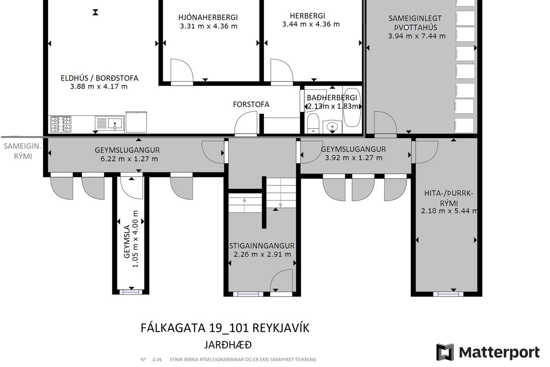 Fálkagata 19, 107 Reykjavík