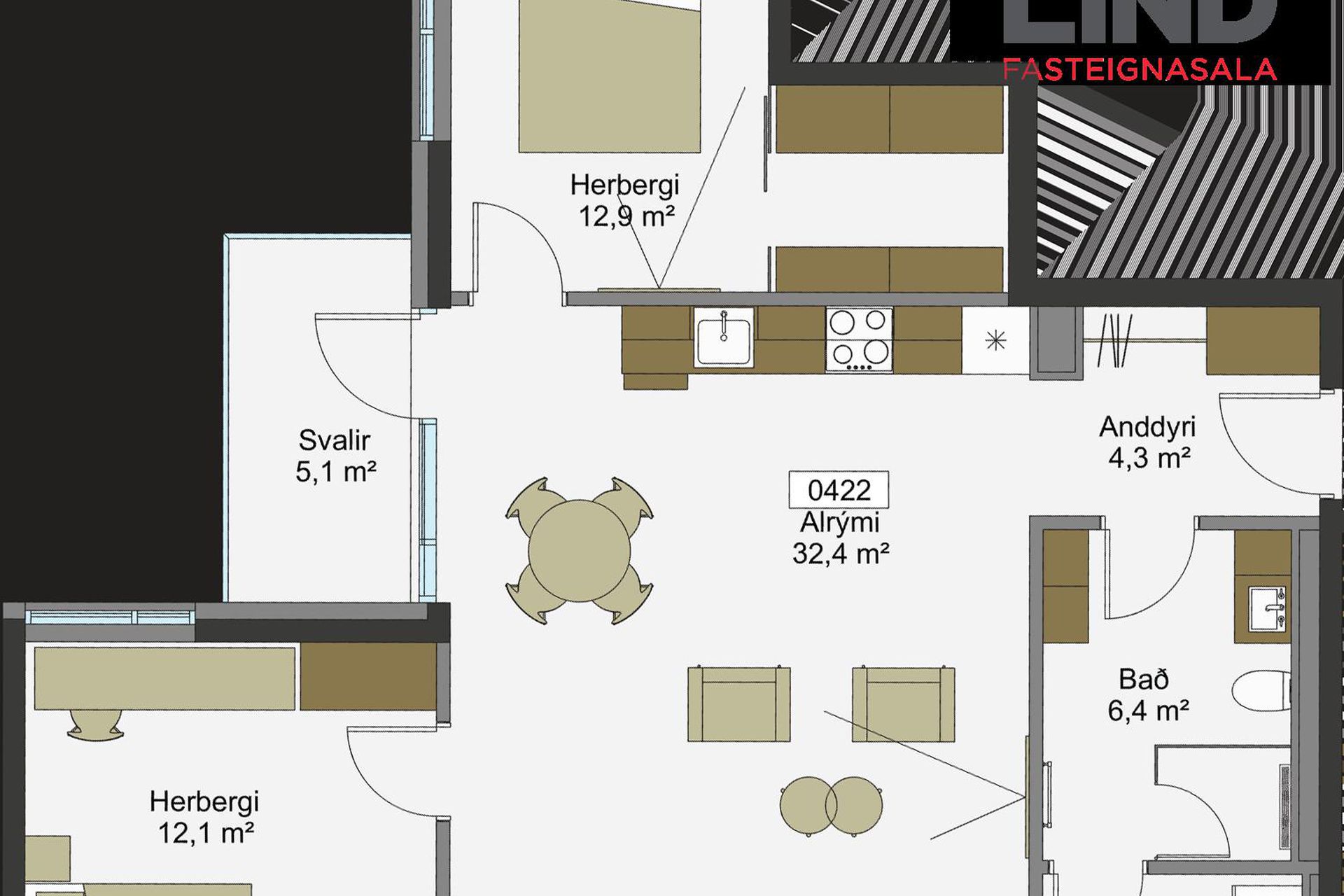 Mýrargata 33 - 0322, 101 Reykjavík
