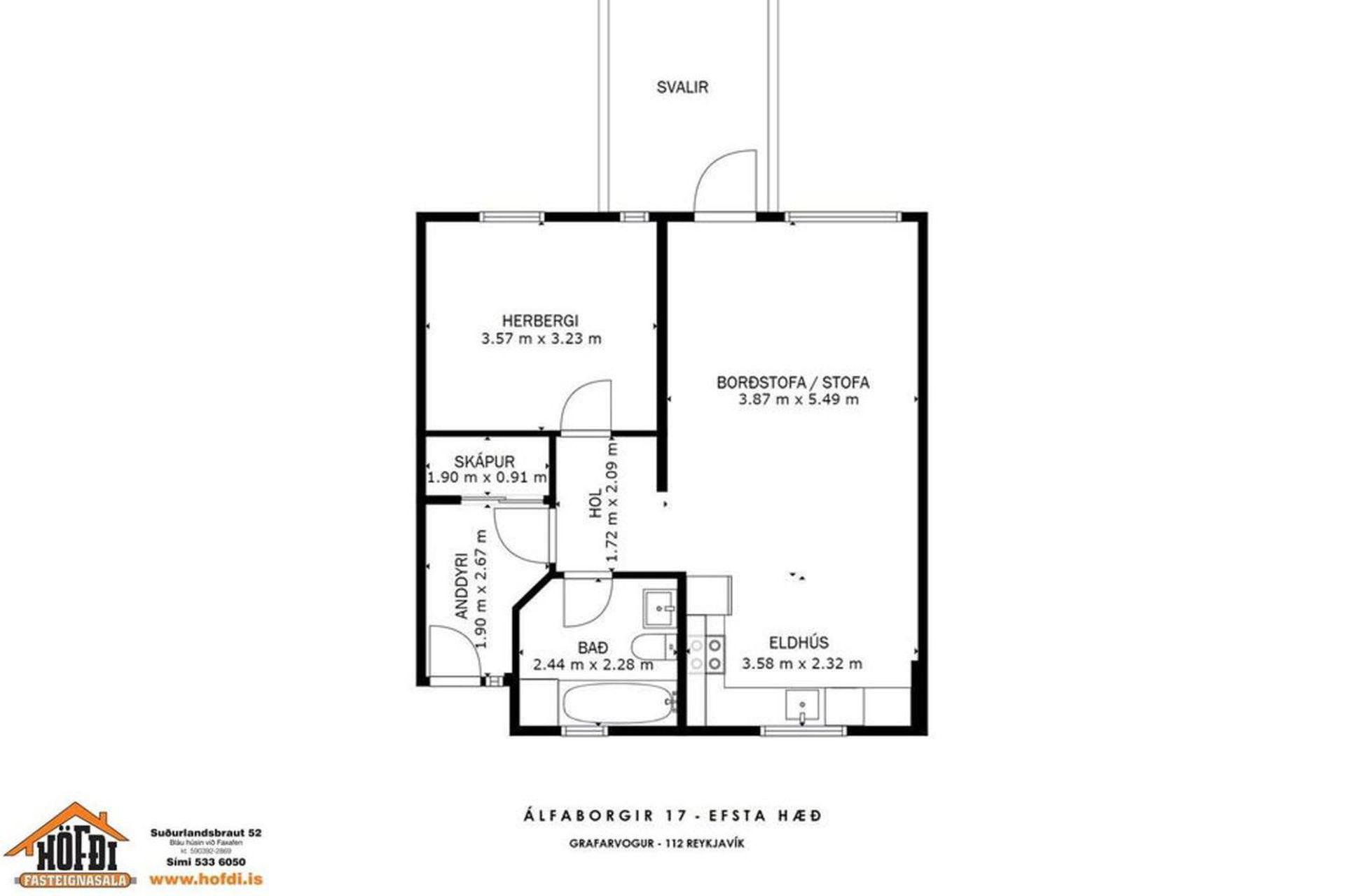 Álfaborgir 17, 112 Reykjavík