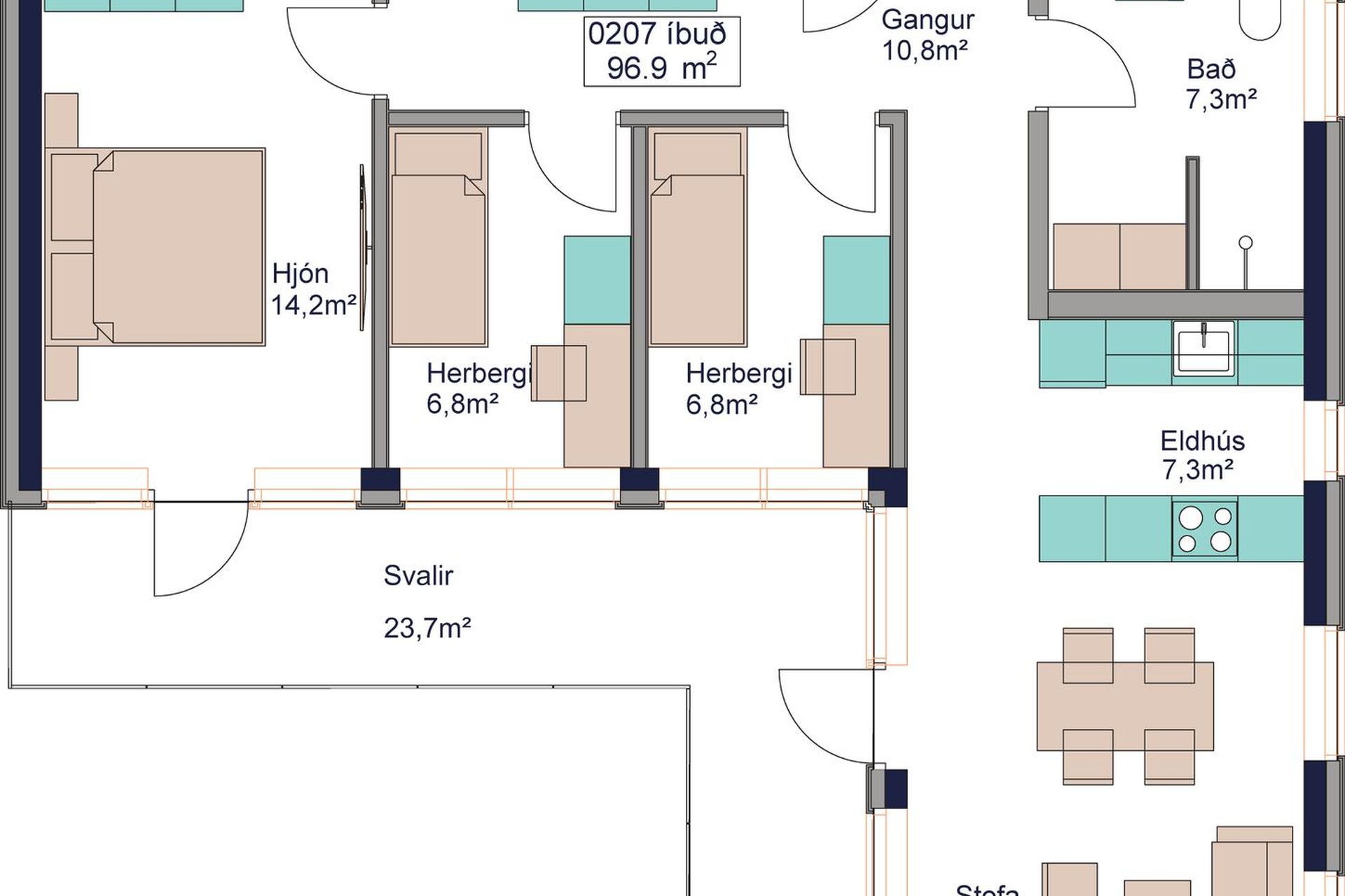 Áshamar 52 - 0209, 221 Hafnarfjörður