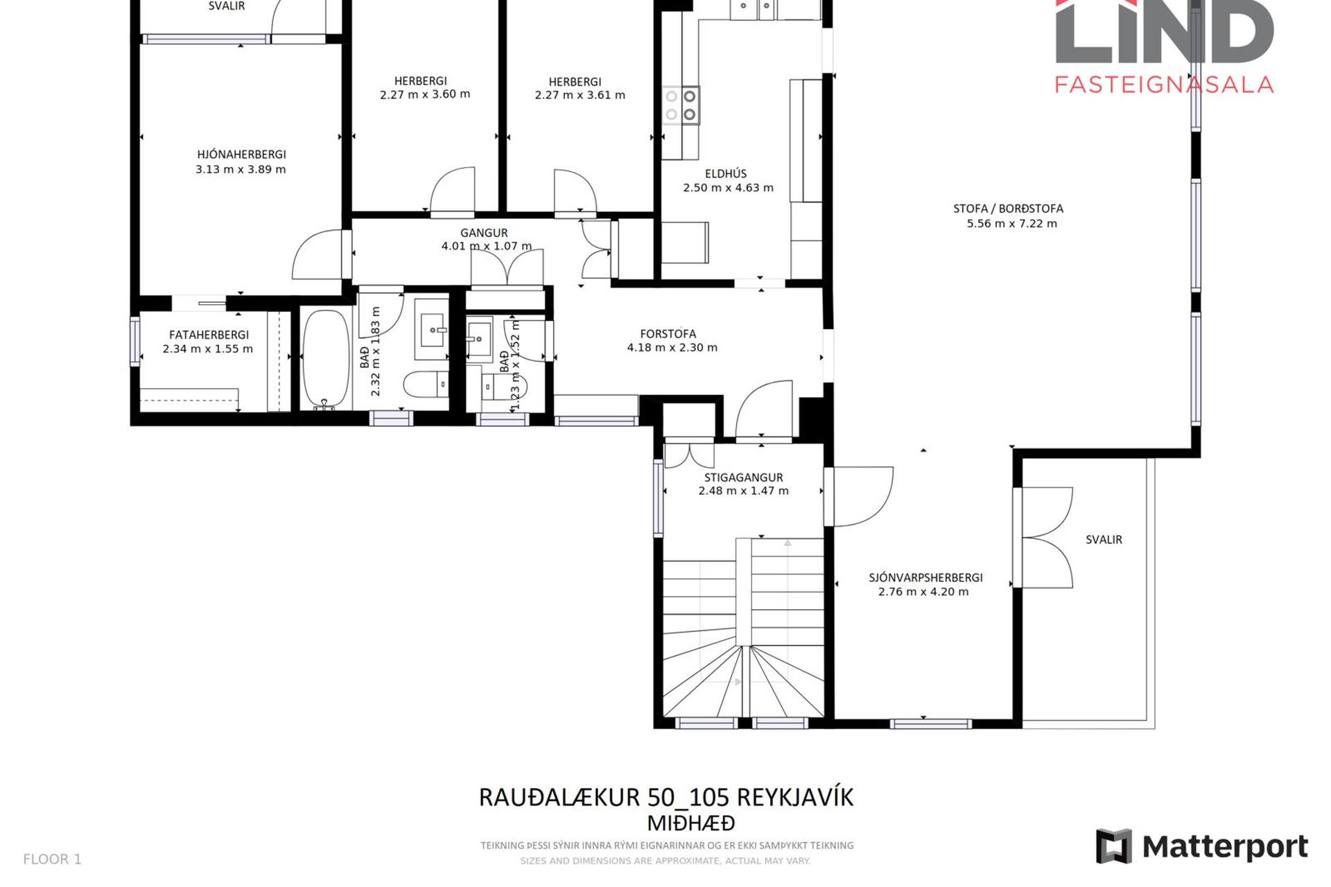 Rauðalækur 50, 105 Reykjavík