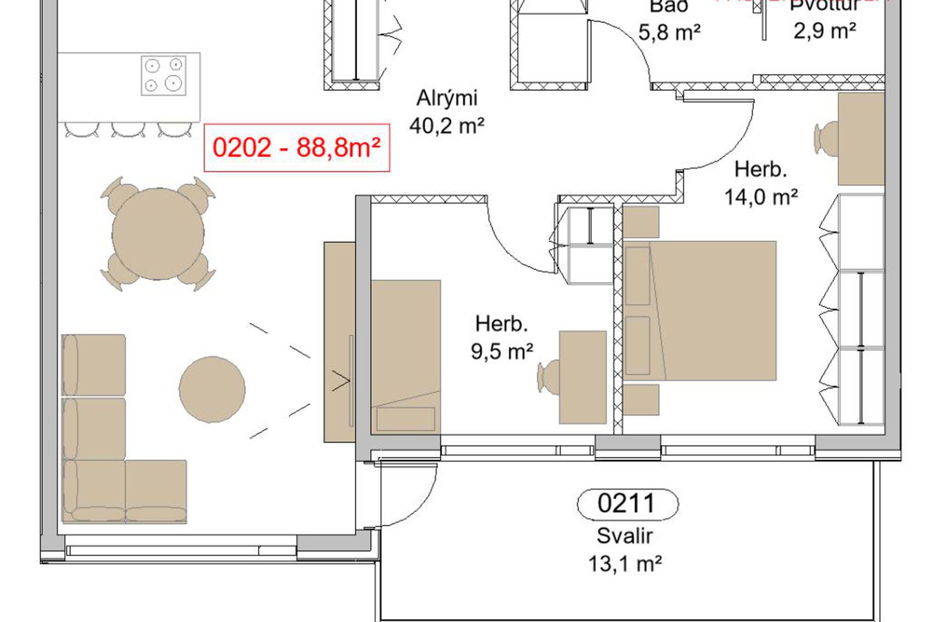Kinnargata 43, 210 Garðabær