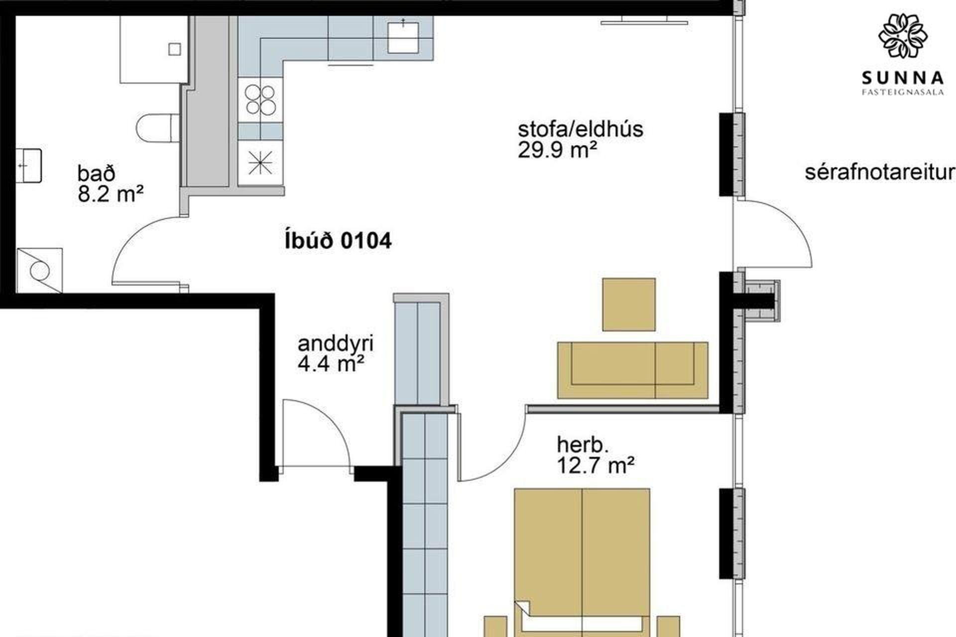 Hallgerðargata 3, 105 Reykjavík