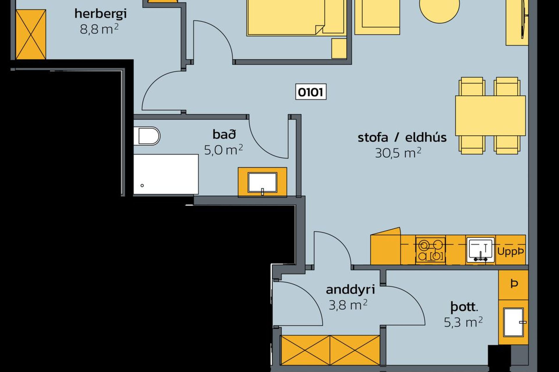 Hafnarbraut 11 - 0101, 200 Kópavogur