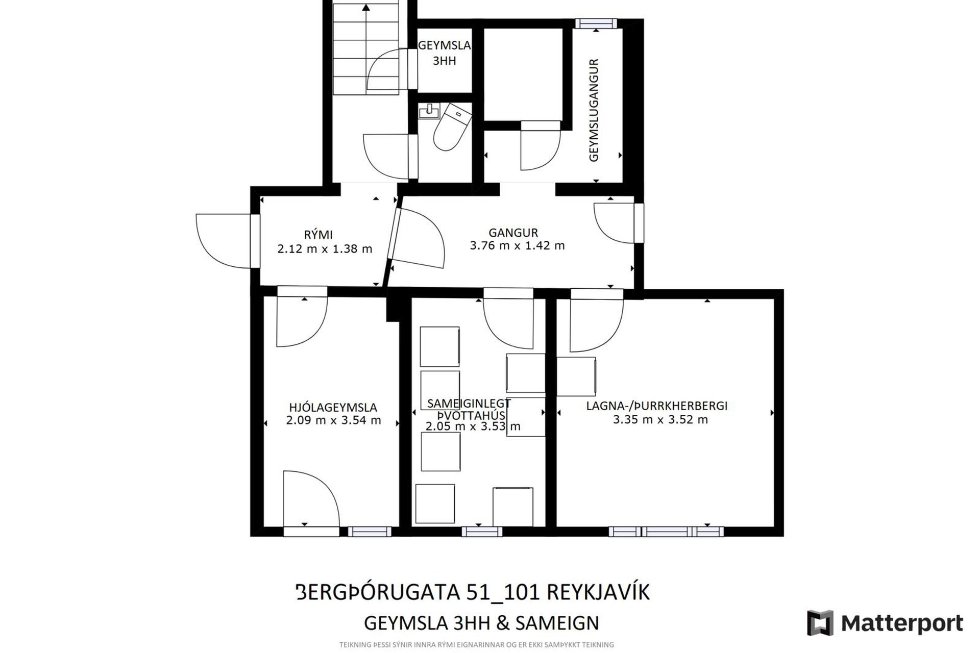 Bergþórugata 51, 101 Reykjavík