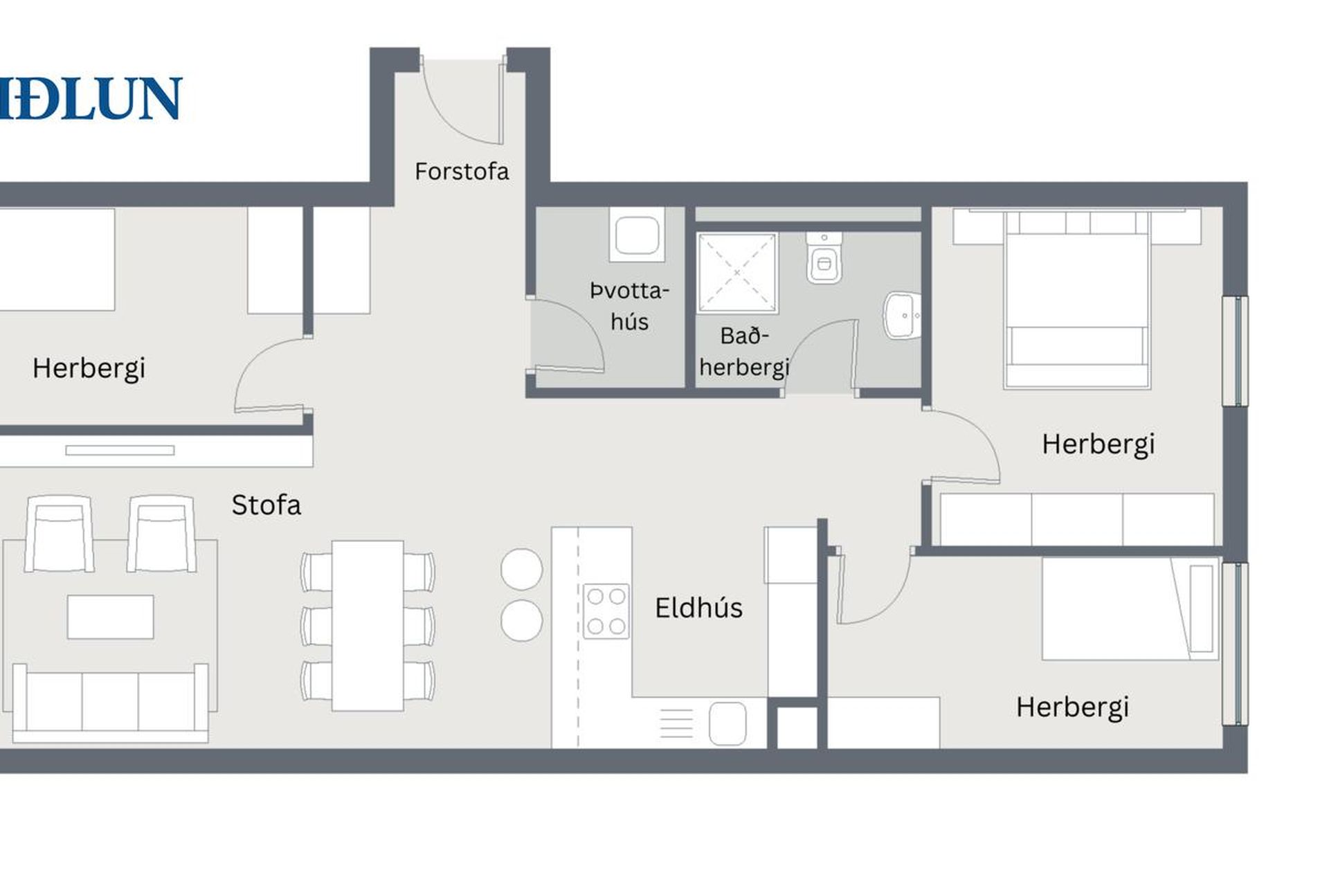 Valshlíð 8 - 0205, 102 Reykjavík