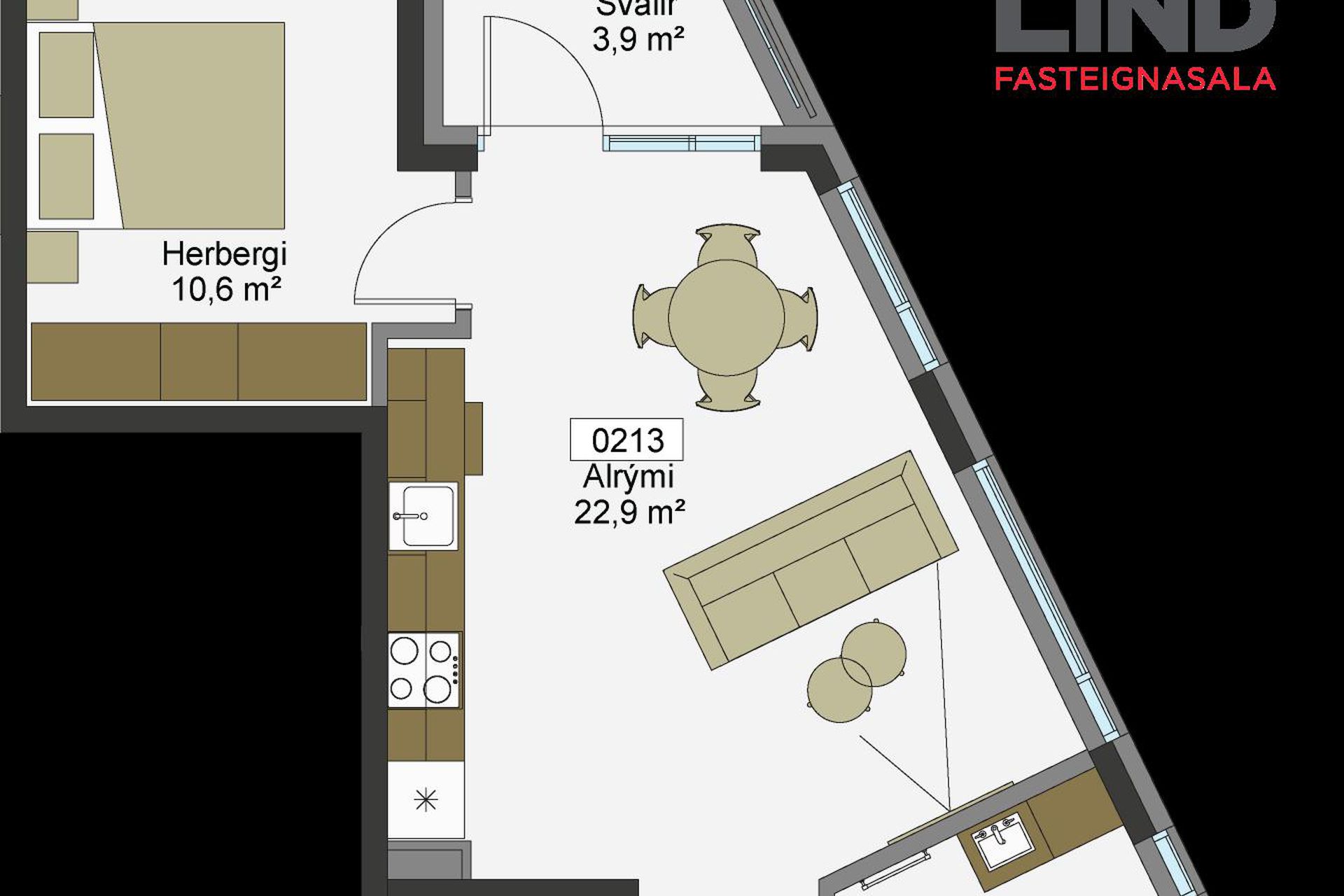 Mýrargata 39 - 0213, 101 Reykjavík