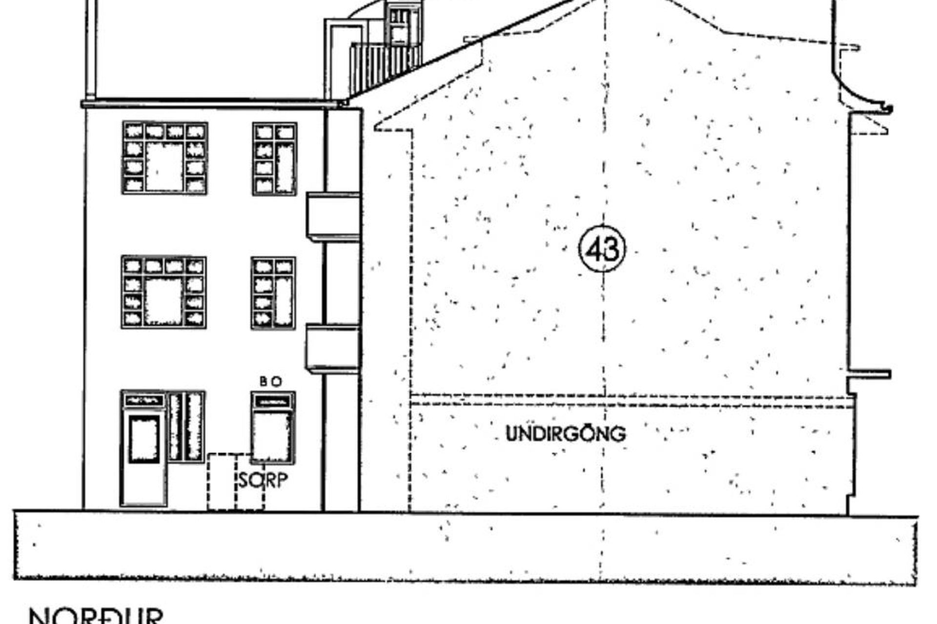 Bræðraborgarstígur 43, 101 Reykjavík