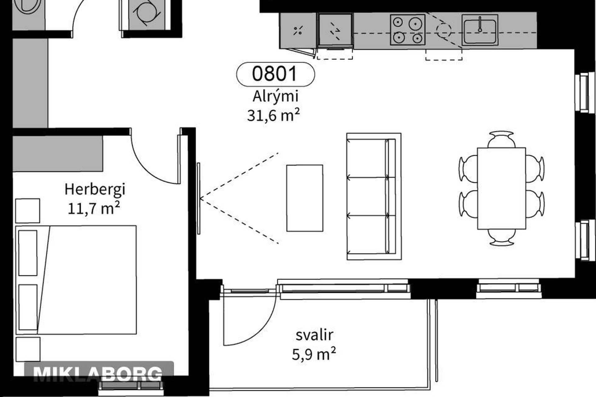 Silfursmári 2 - 0401, 201 Kópavogur