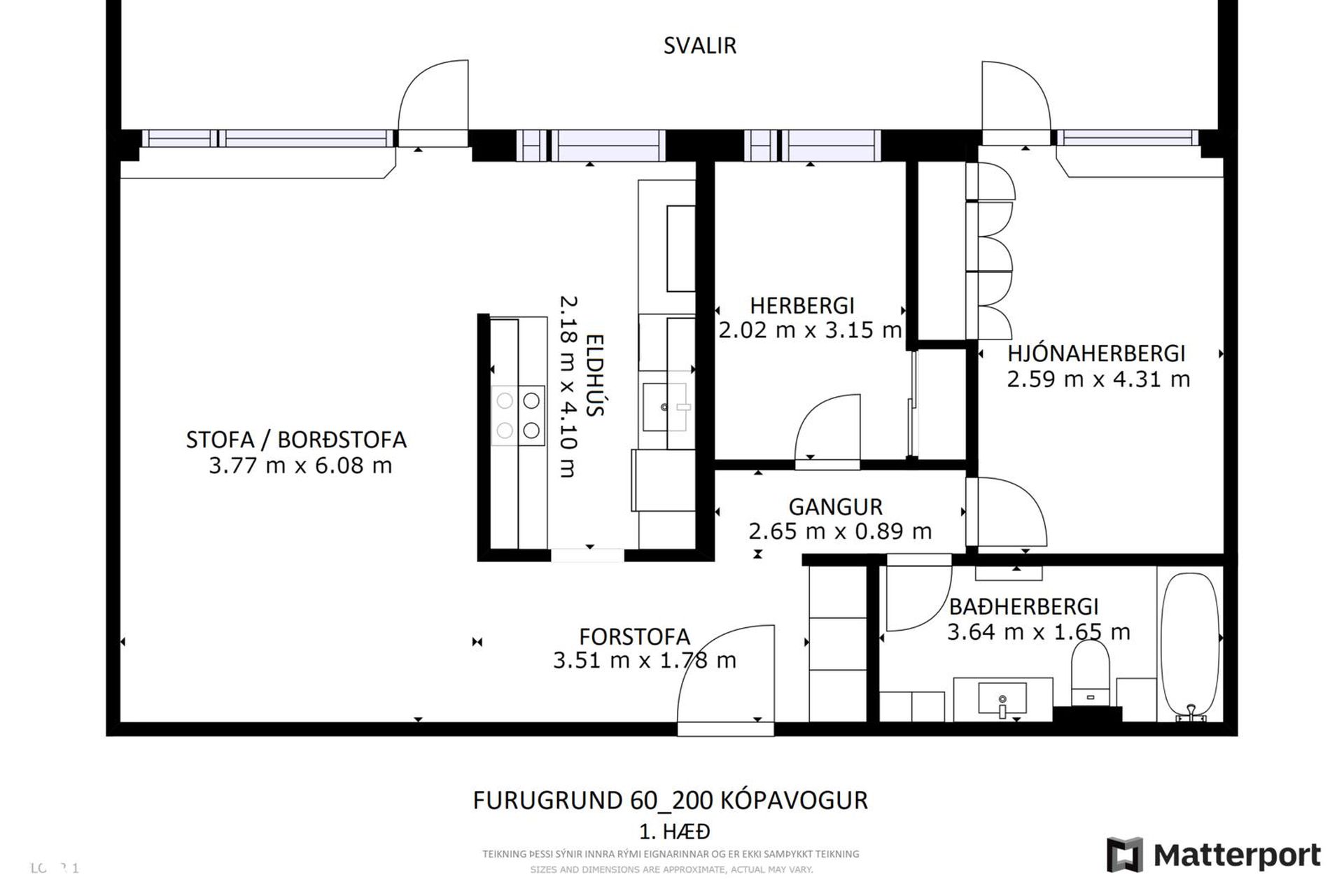 Furugrund 60, 200 Kópavogur