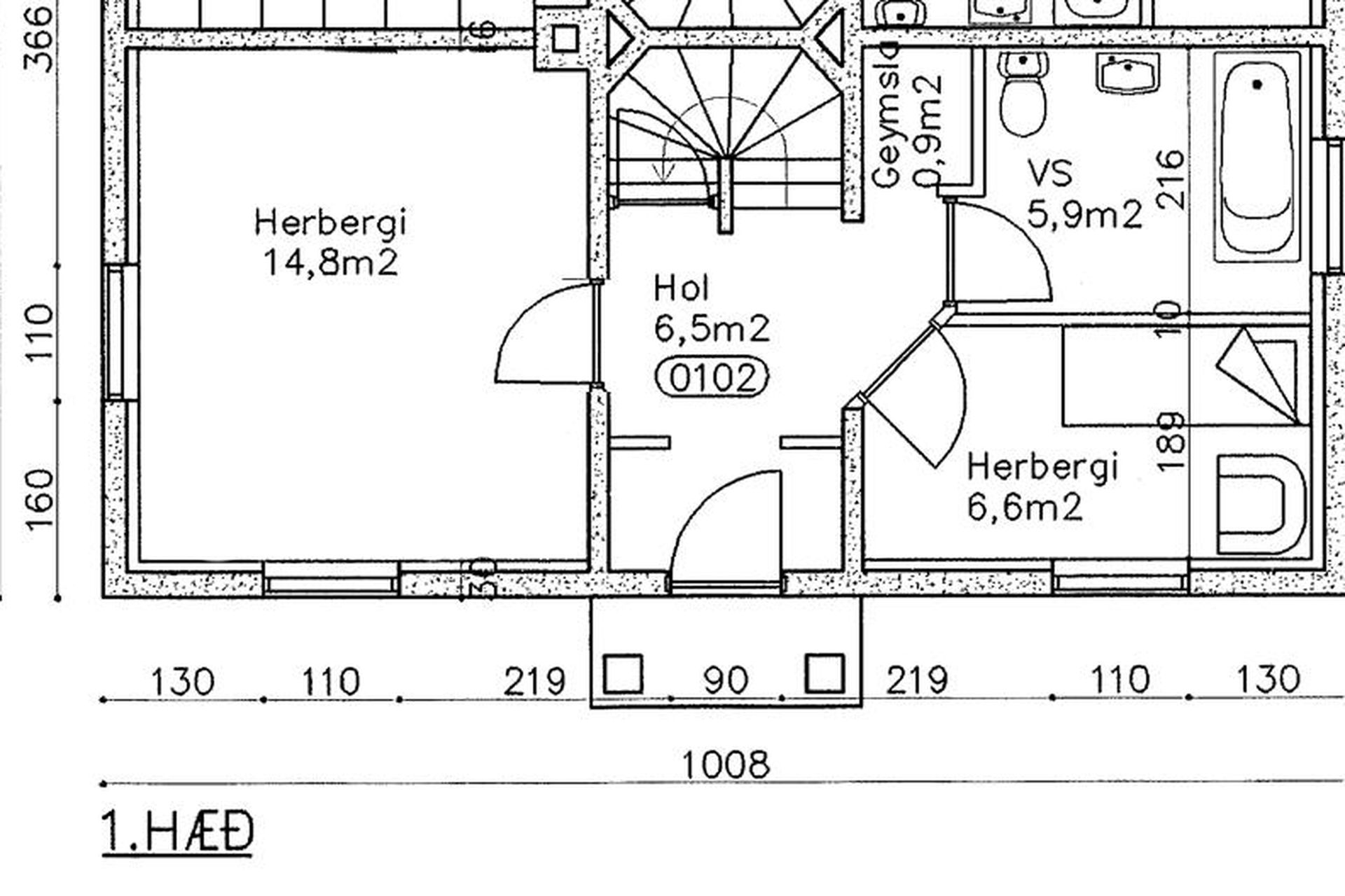 Oddeyrargata 24 - 0102, 600 Akureyri
