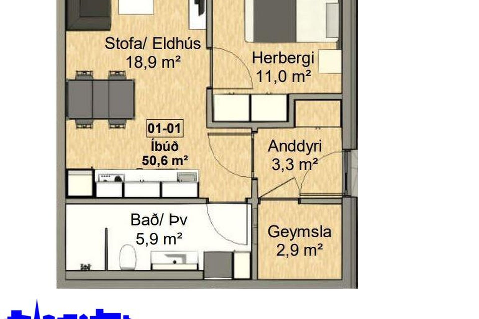 Jarpstjörn 1, 113 Reykjavík
