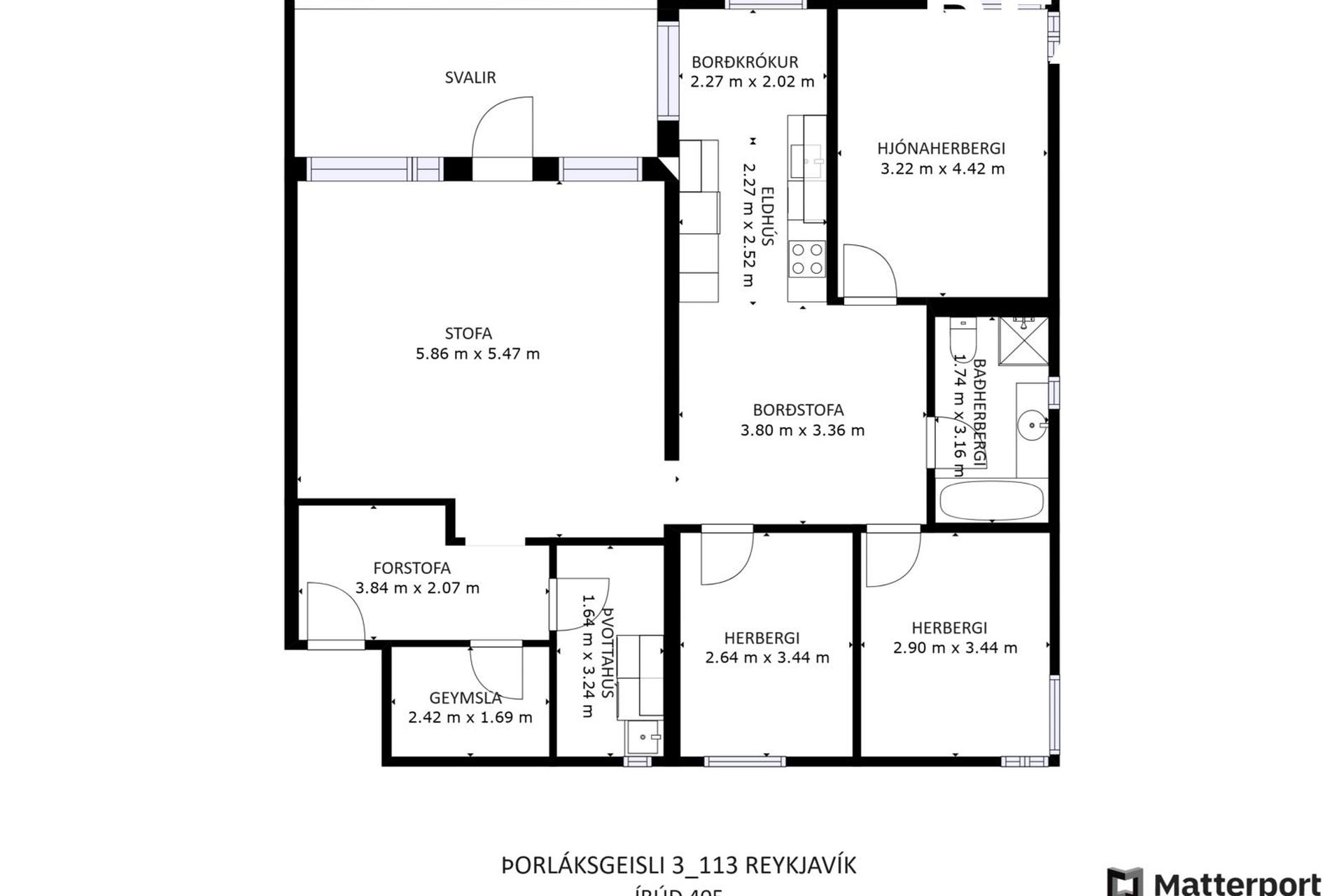 Þorláksgeisli 3, 113 Reykjavík