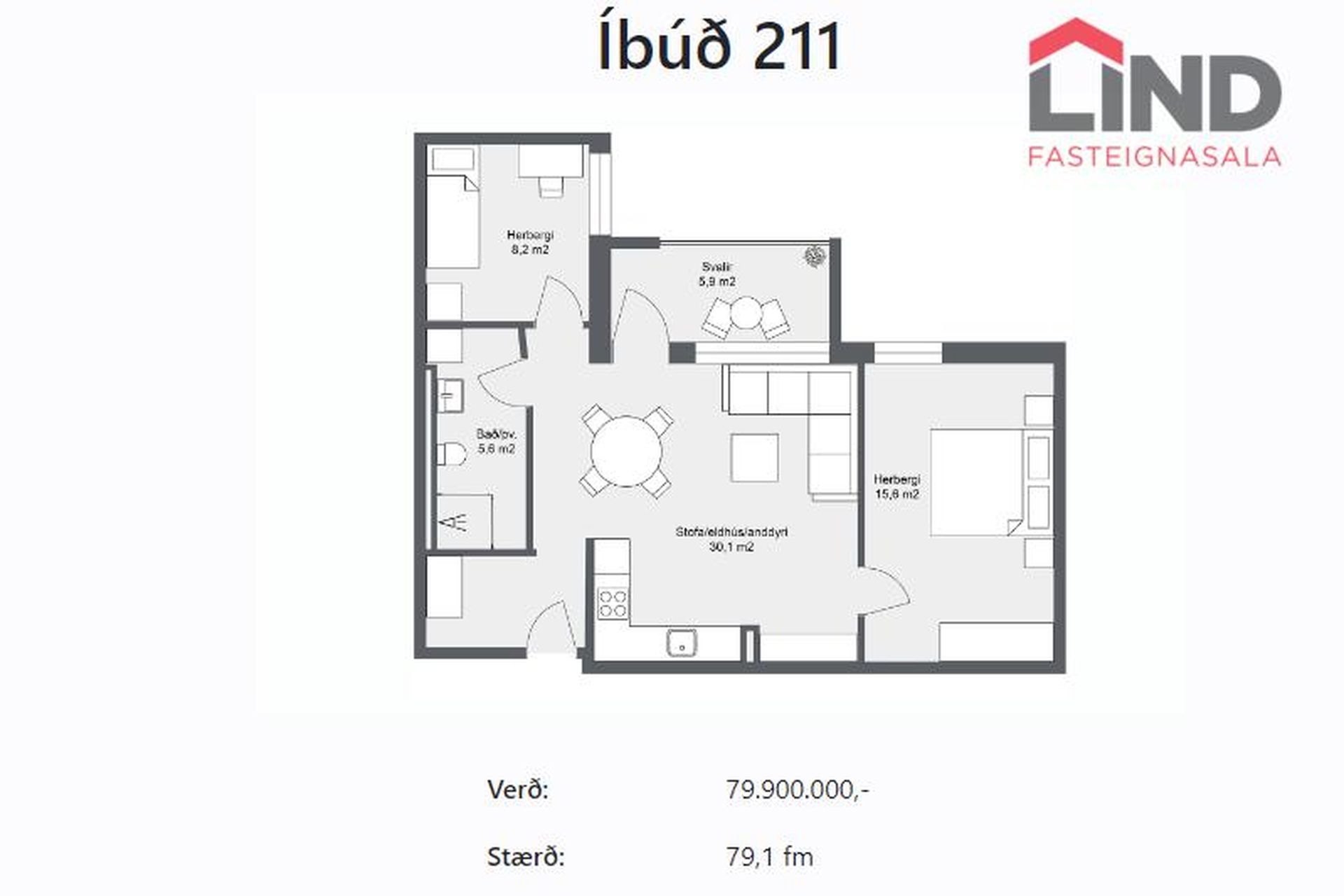 Snorrabraut 62 - 0211, 105 Reykjavík
