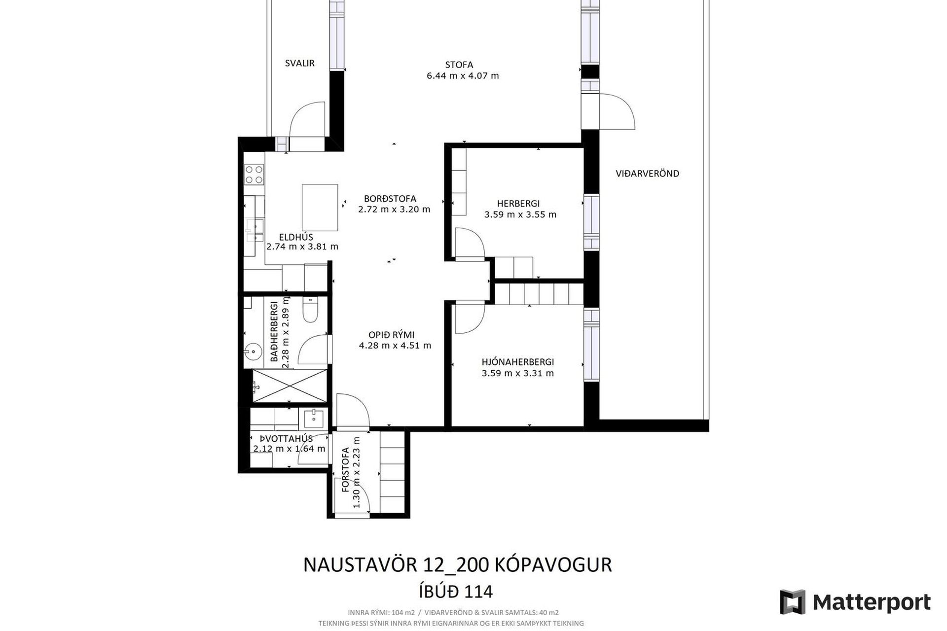 Naustavör 12, 200 Kópavogur