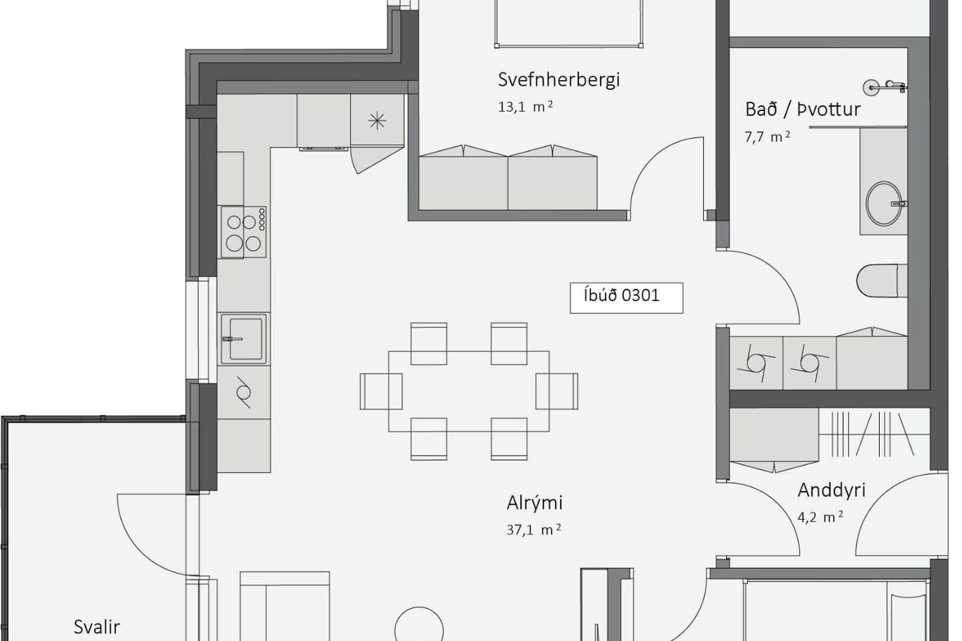 Álalind 18, 201 Kópavogur