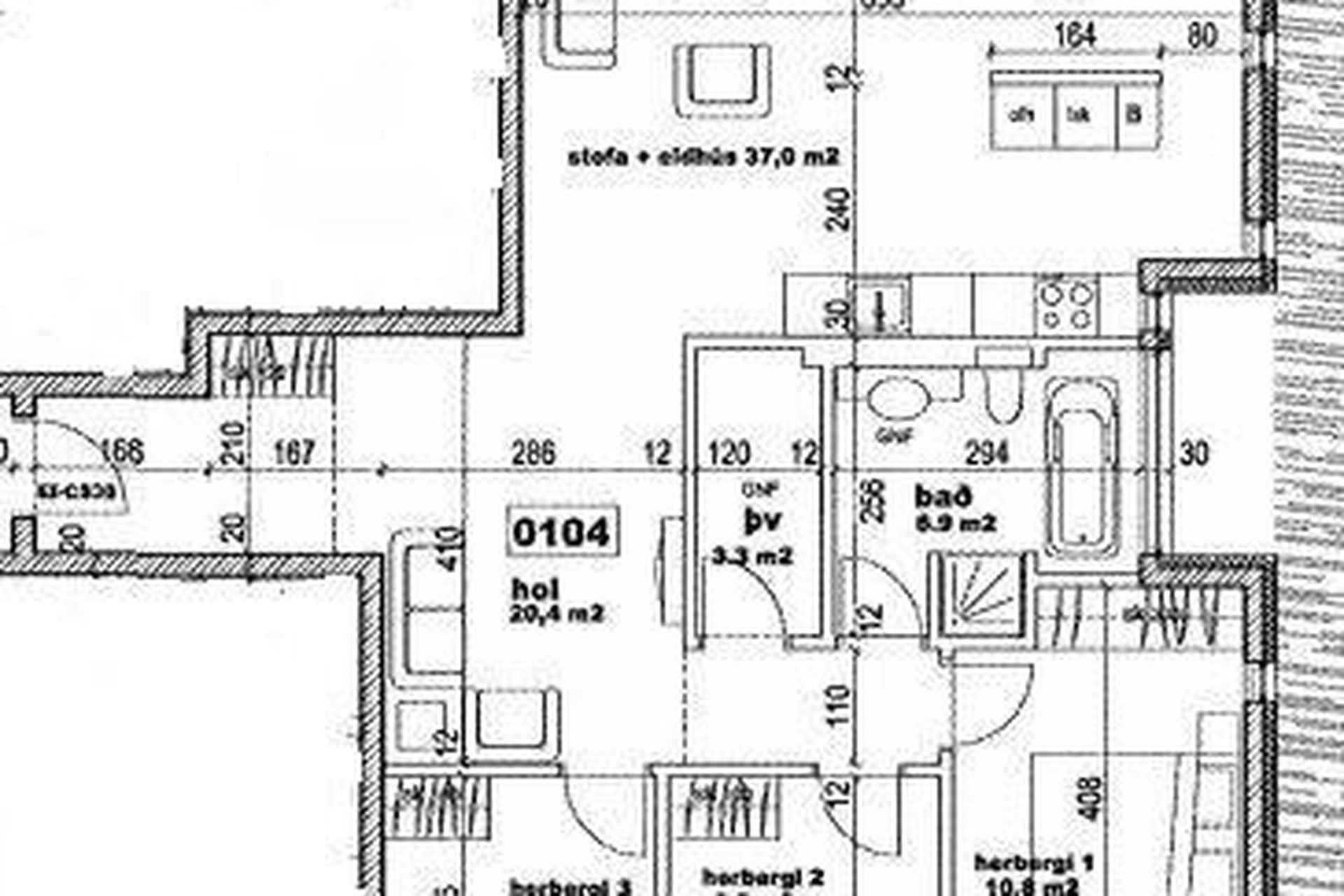 Norðurbakki 23 - 0104, 220 Hafnarfjörður