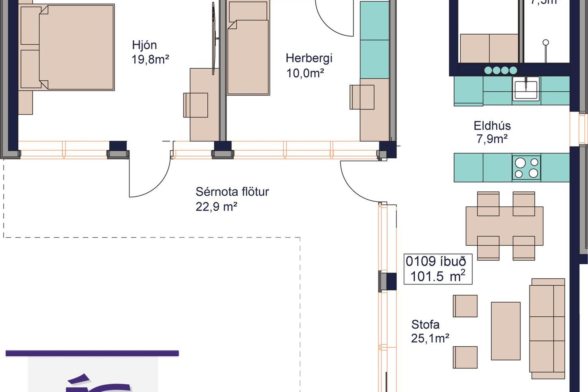 Áshamar 52 - 0209, 221 Hafnarfjörður
