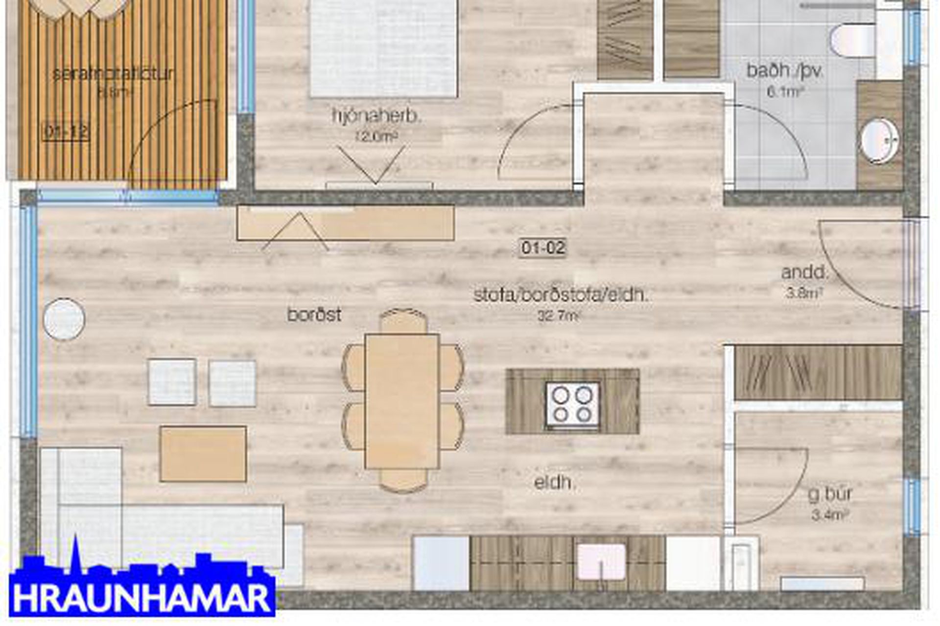 Hringhamar 1, 221 Hafnarfjörður