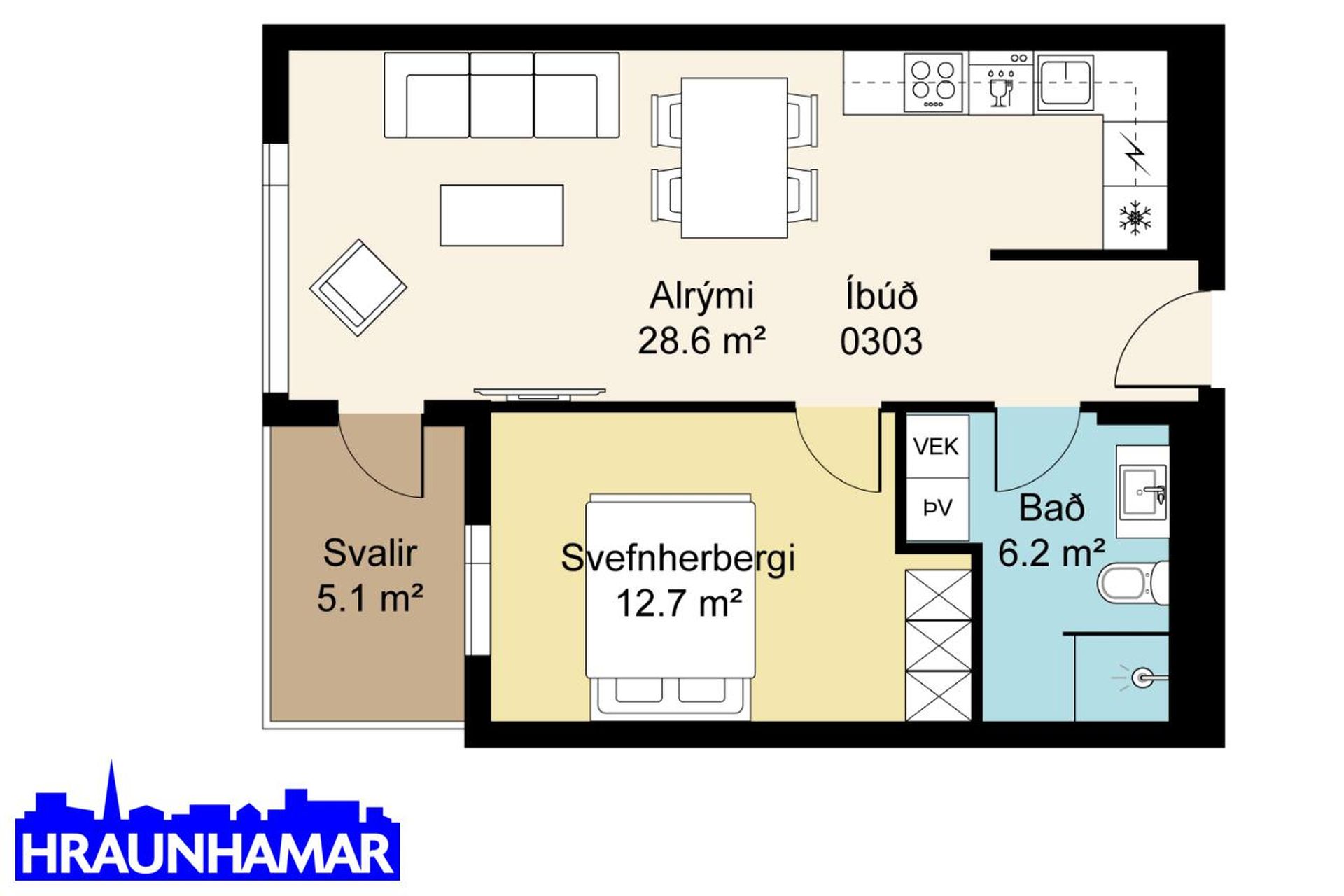 Áshamar 44, 221 Hafnarfjörður