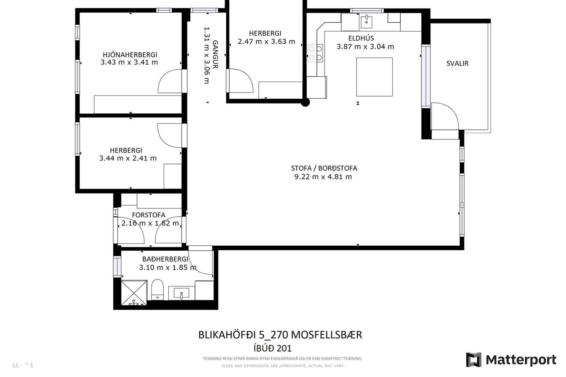 Blikahöfði 5, 270 Mosfellsbær