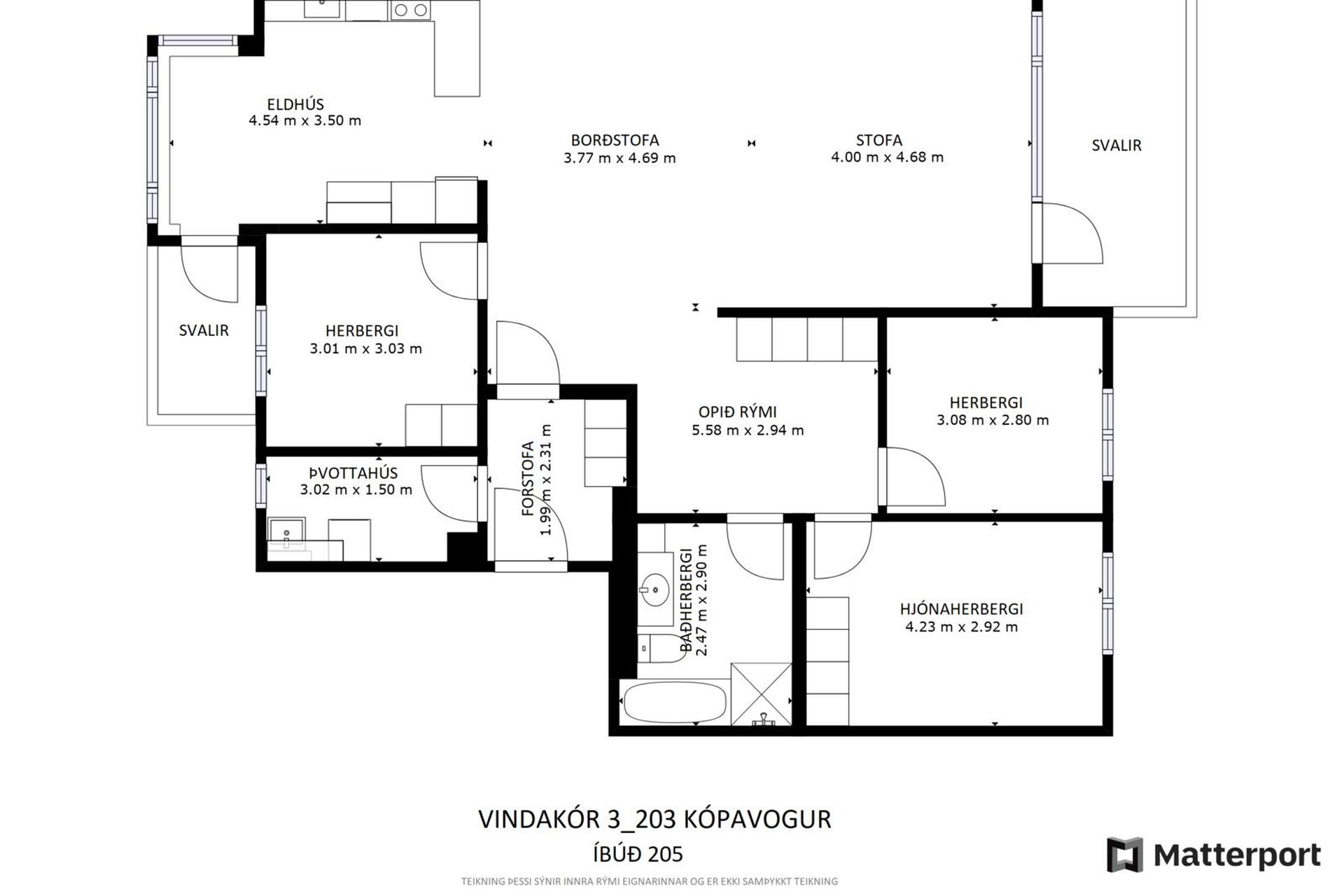 Vindakór 3, 203 Kópavogur