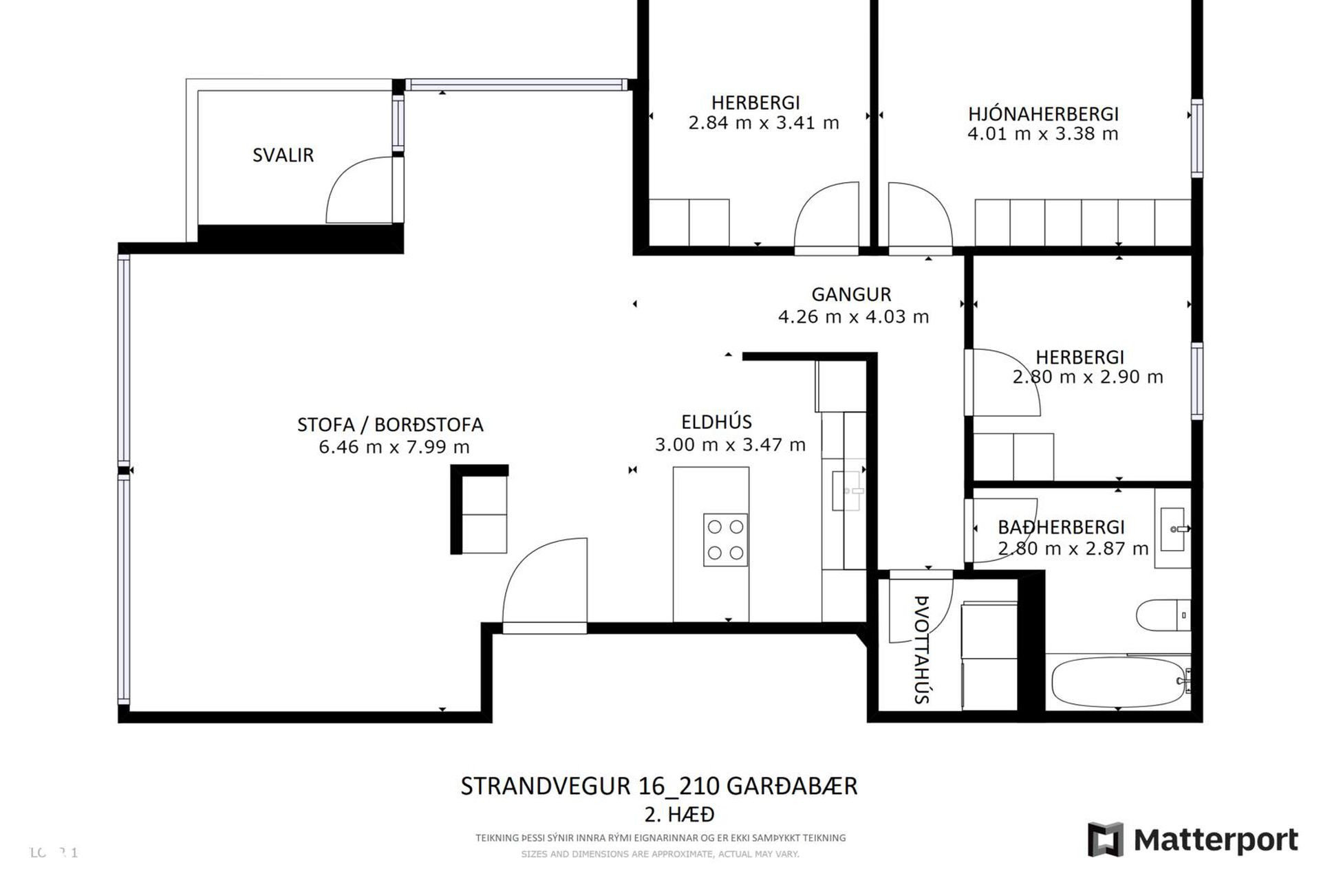 Strandvegur 16 - 0201, 210 Garðabær