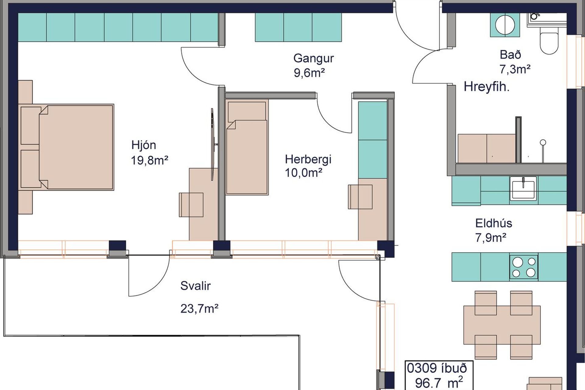 Áshamar 52 - 0209, 221 Hafnarfjörður