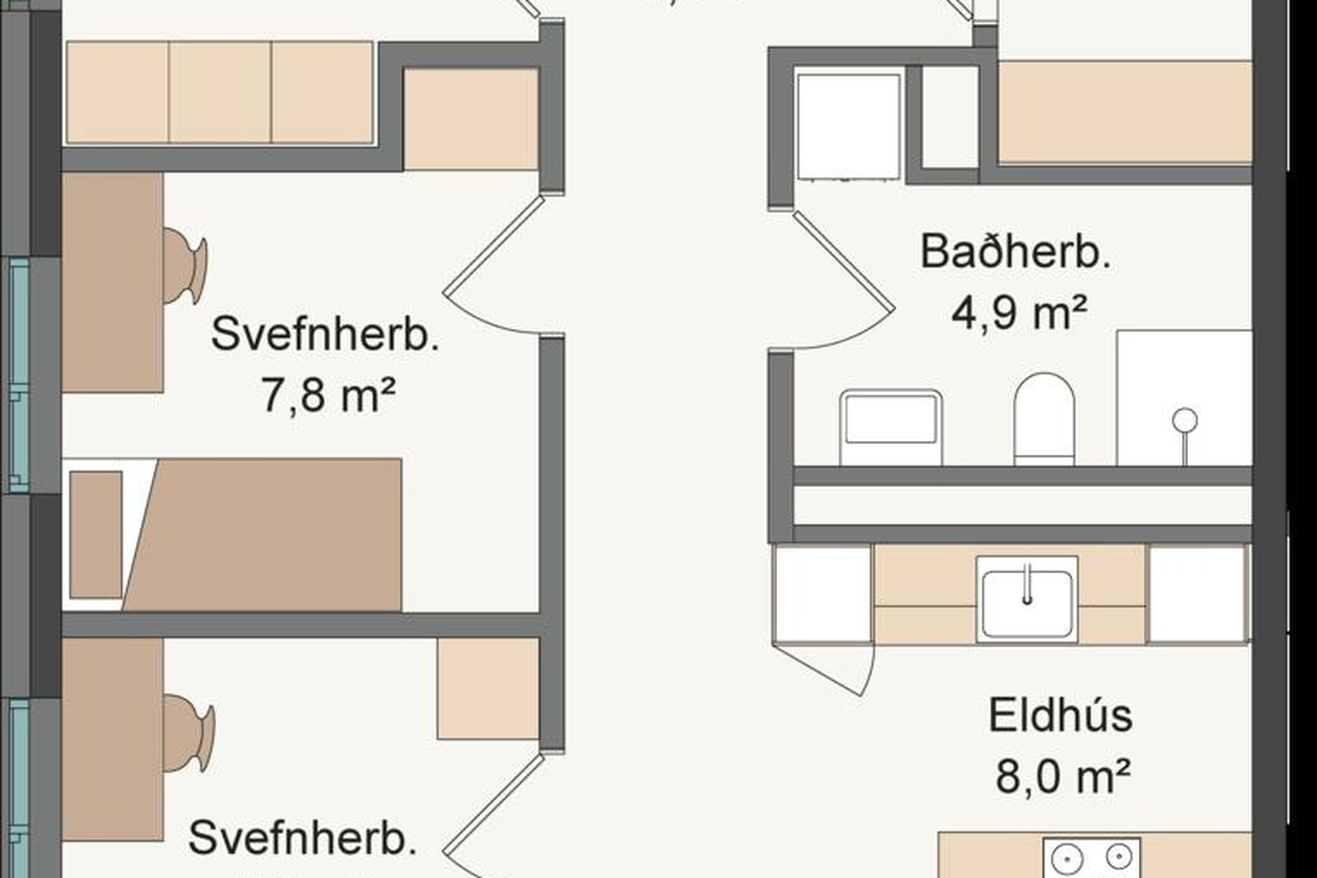 Grænaborg 6, 190 Sveitarfélagið Vogar