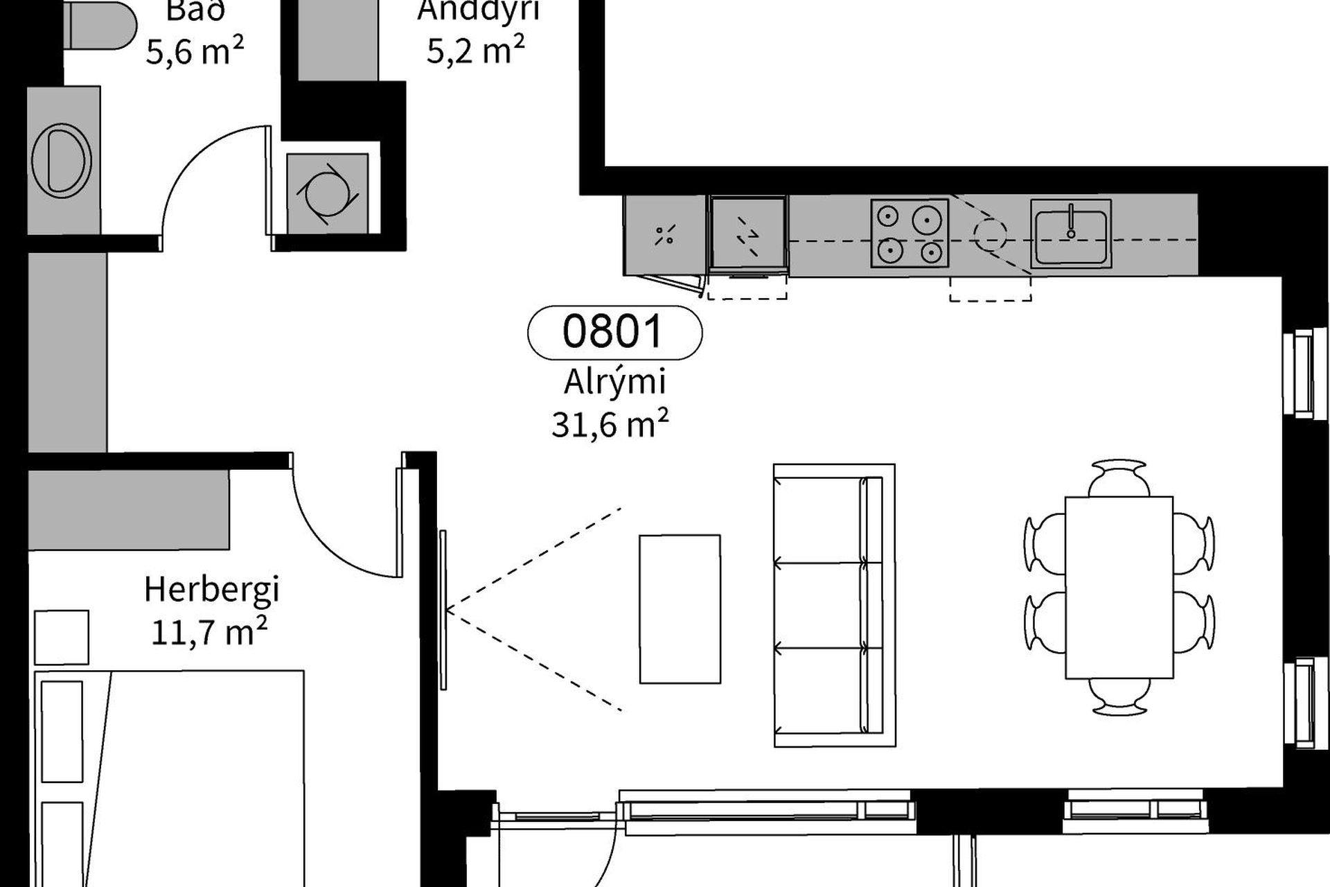 Silfursmári 2 - 0401, 201 Kópavogur