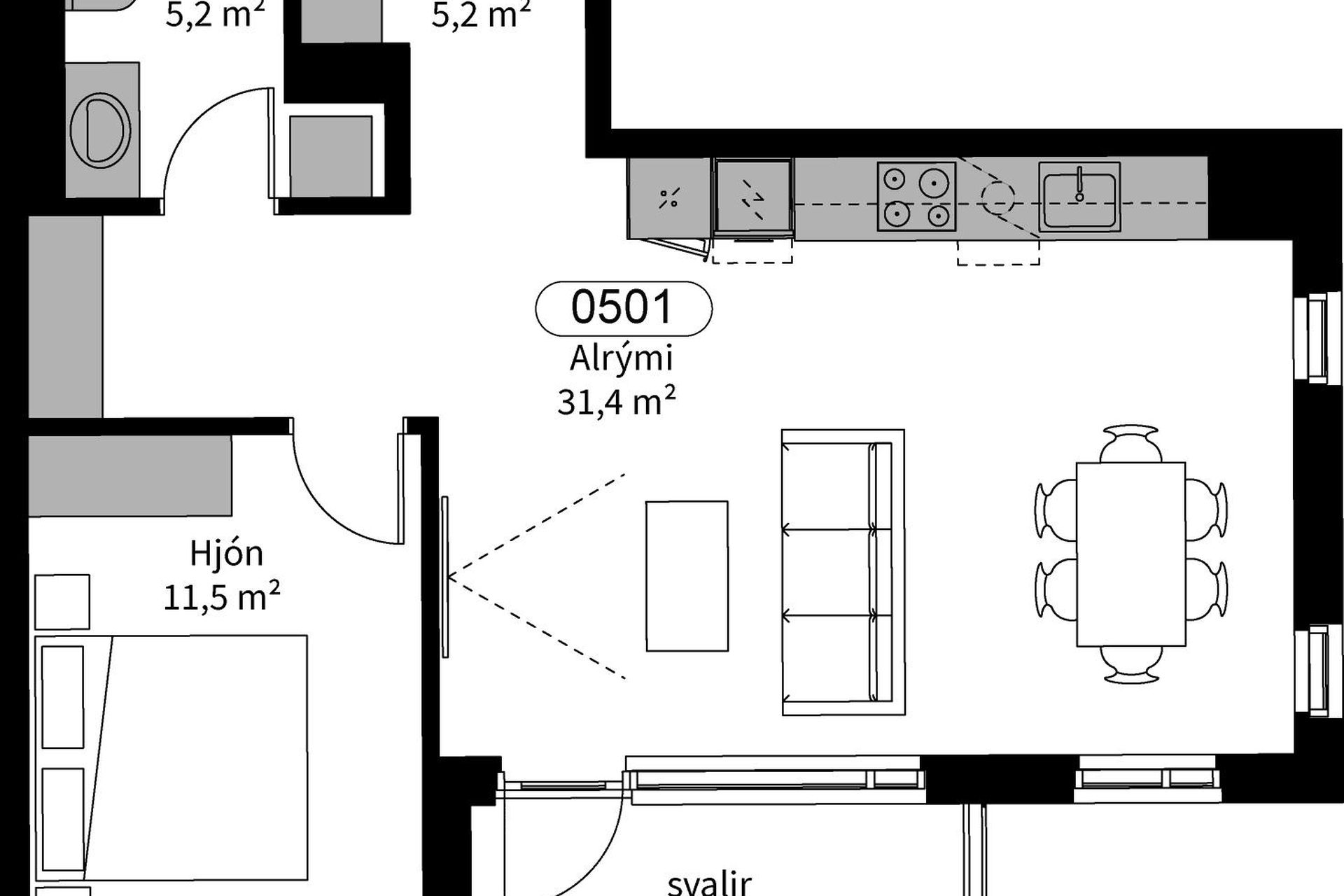 Silfursmári 2 - 0401, 201 Kópavogur