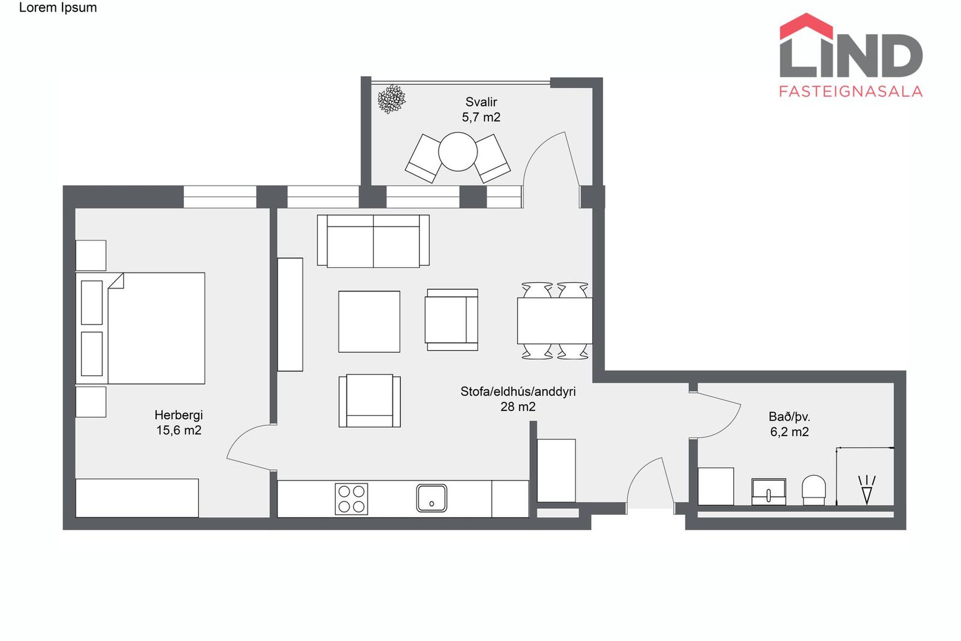 Snorrabraut 62 - 0408, 105 Reykjavík