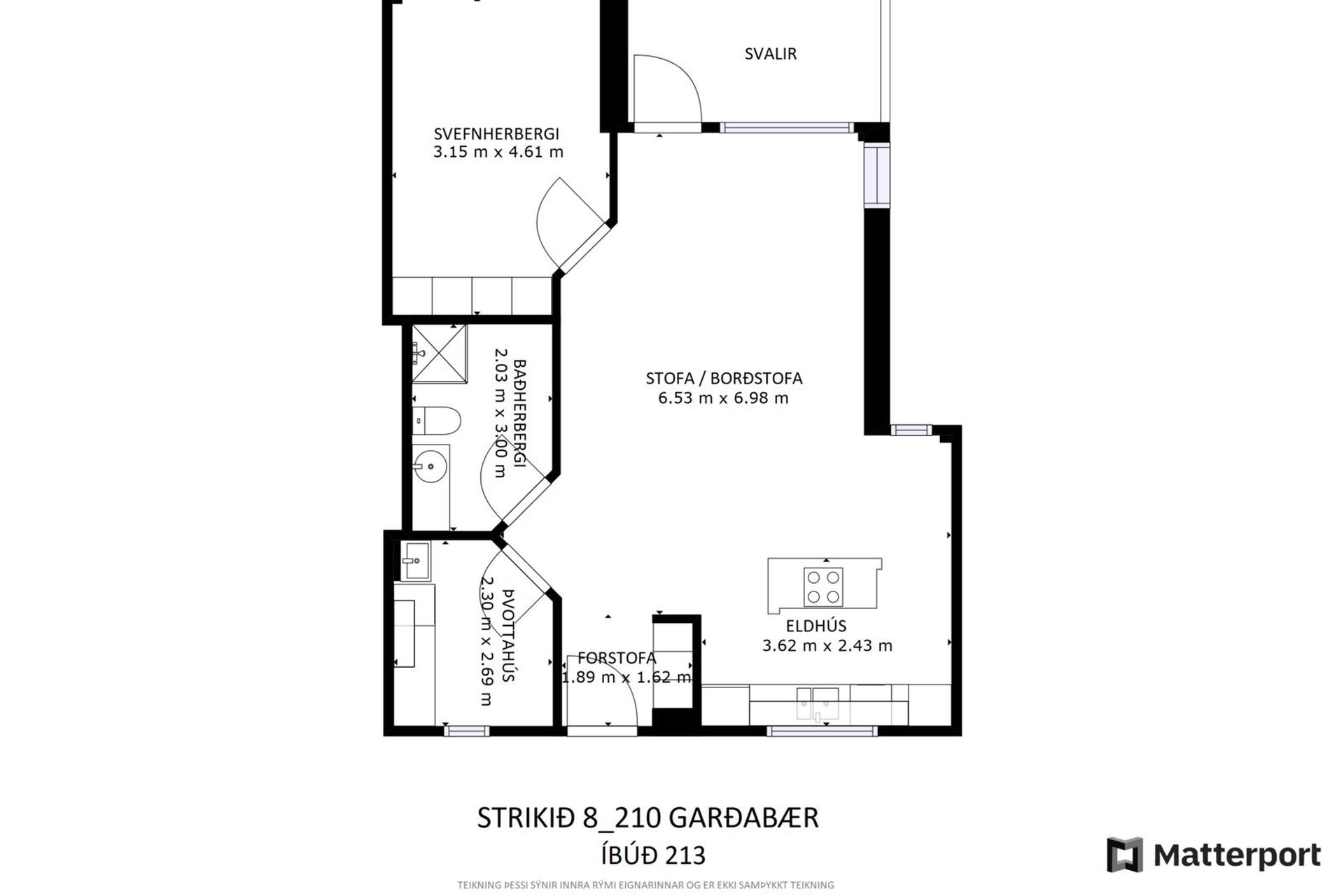 Strikið 8, 210 Garðabær