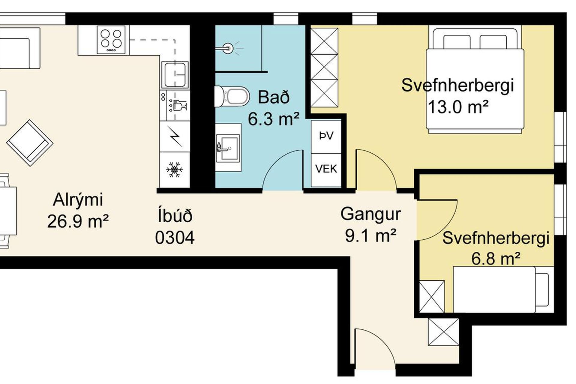 Áshamar 44, 221 Hafnarfjörður