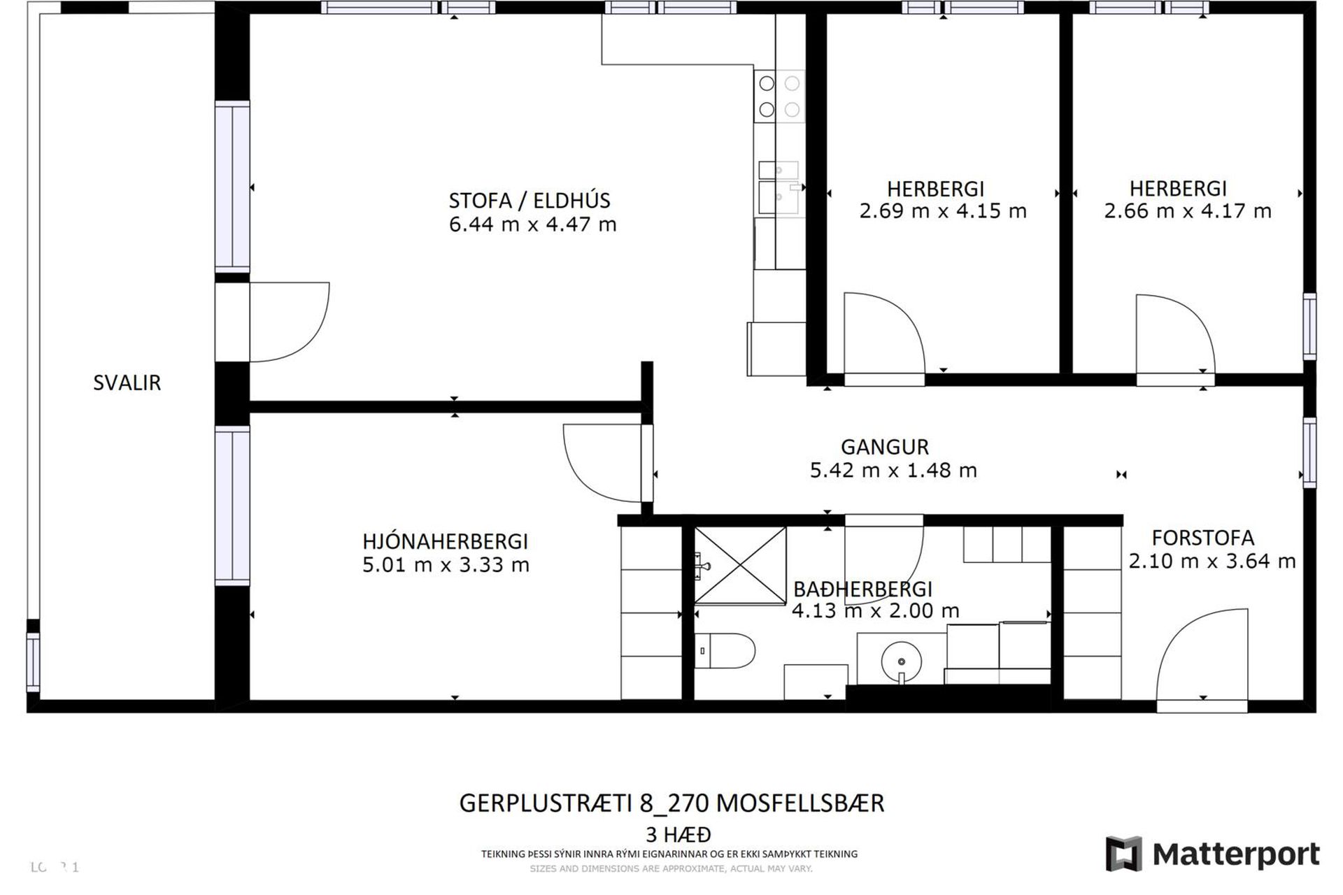 Gerplustræti 8, 270 Mosfellsbær