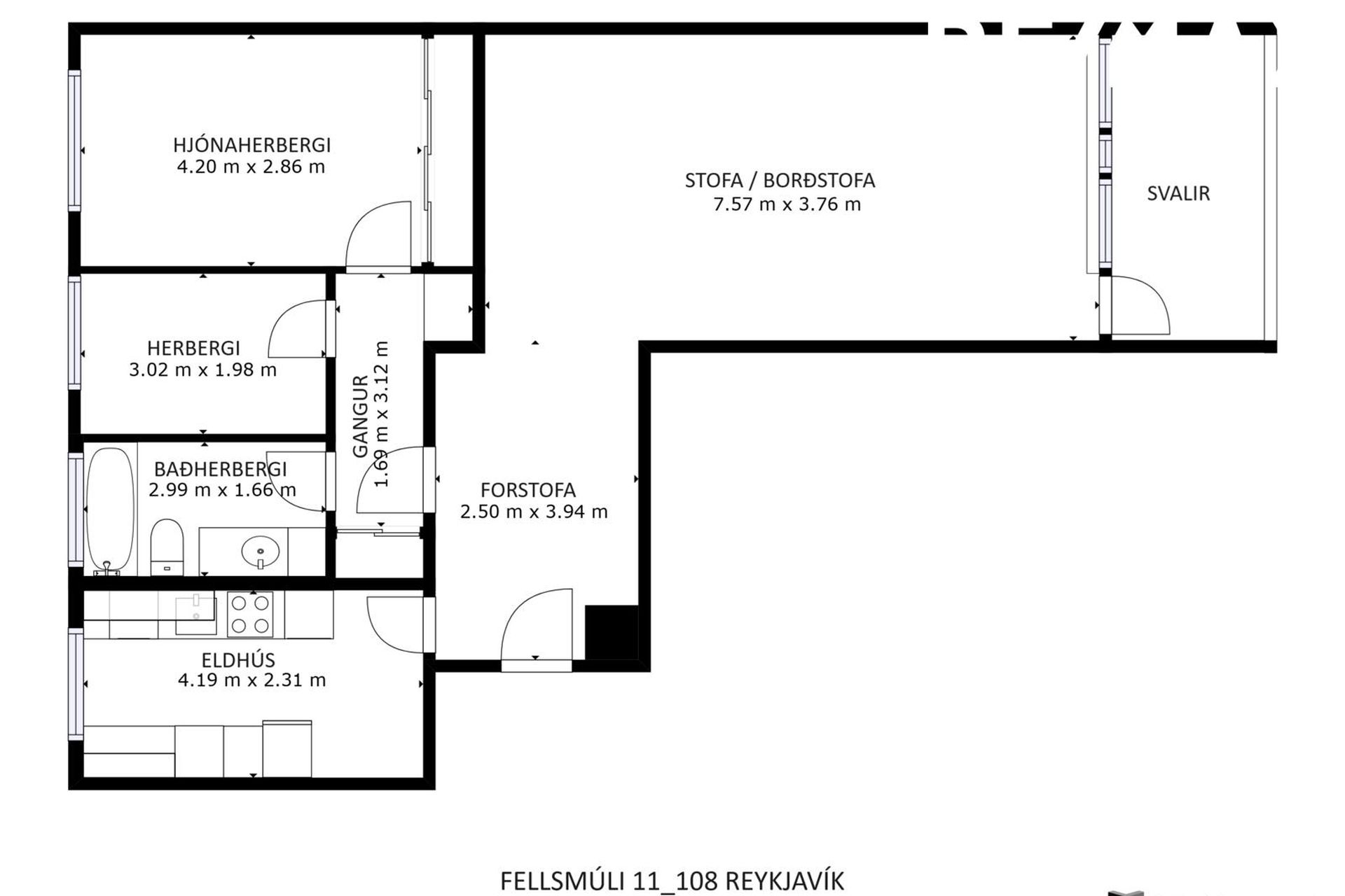 Fellsmúli 11, 108 Reykjavík