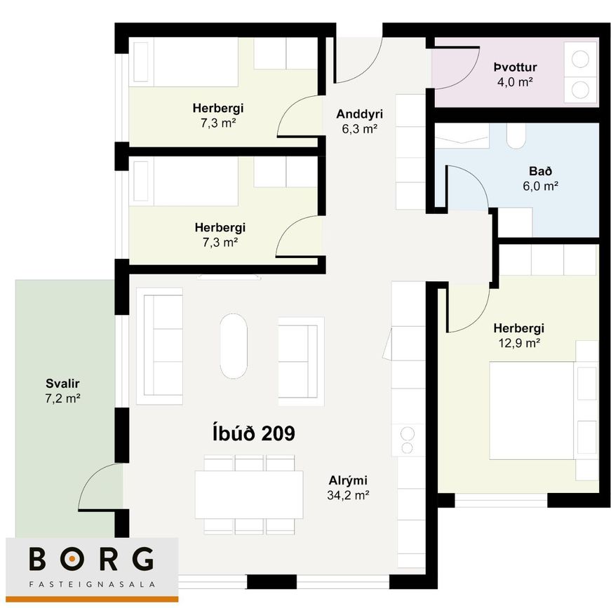 Baughamar 7, 221 Hafnarfjörður