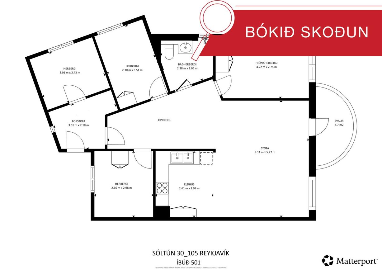 Sóltún 30, 105 Reykjavík