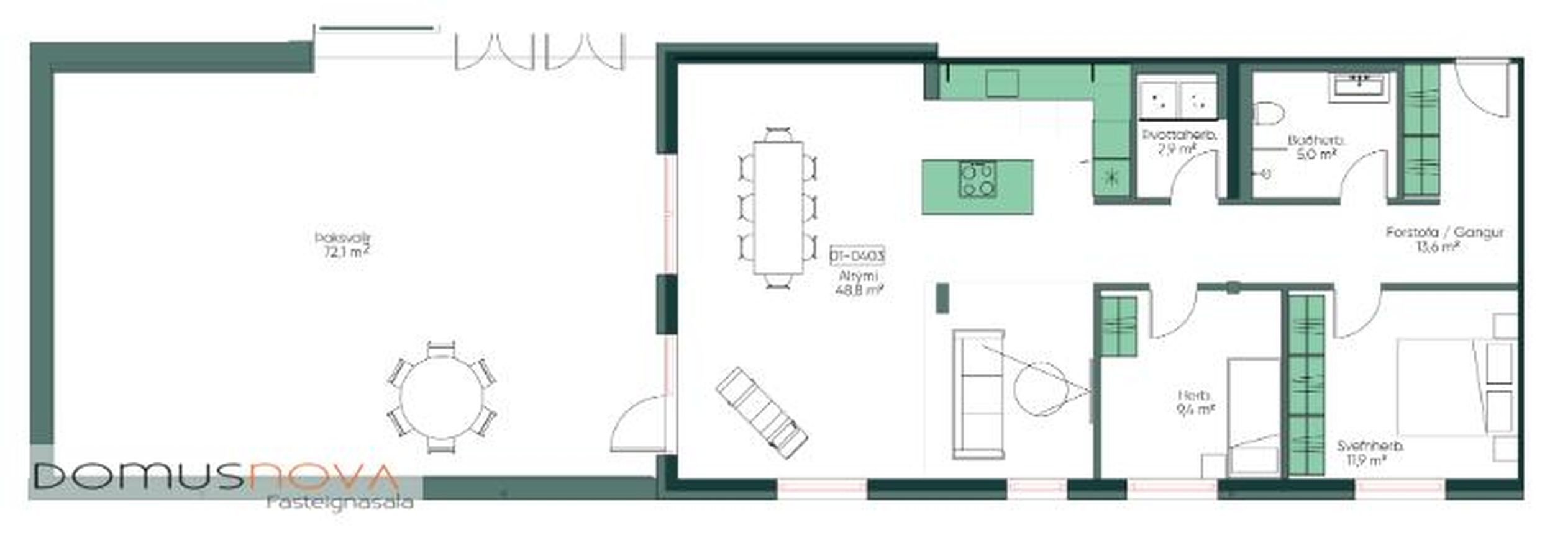 Jöfursbás 5D - 0403, 112 Reykjavík