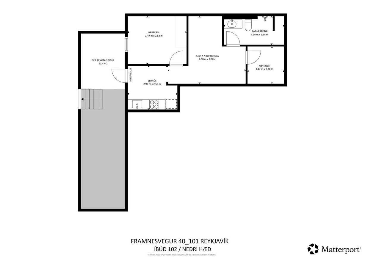 Framnesvegur 40, 101 Reykjavík