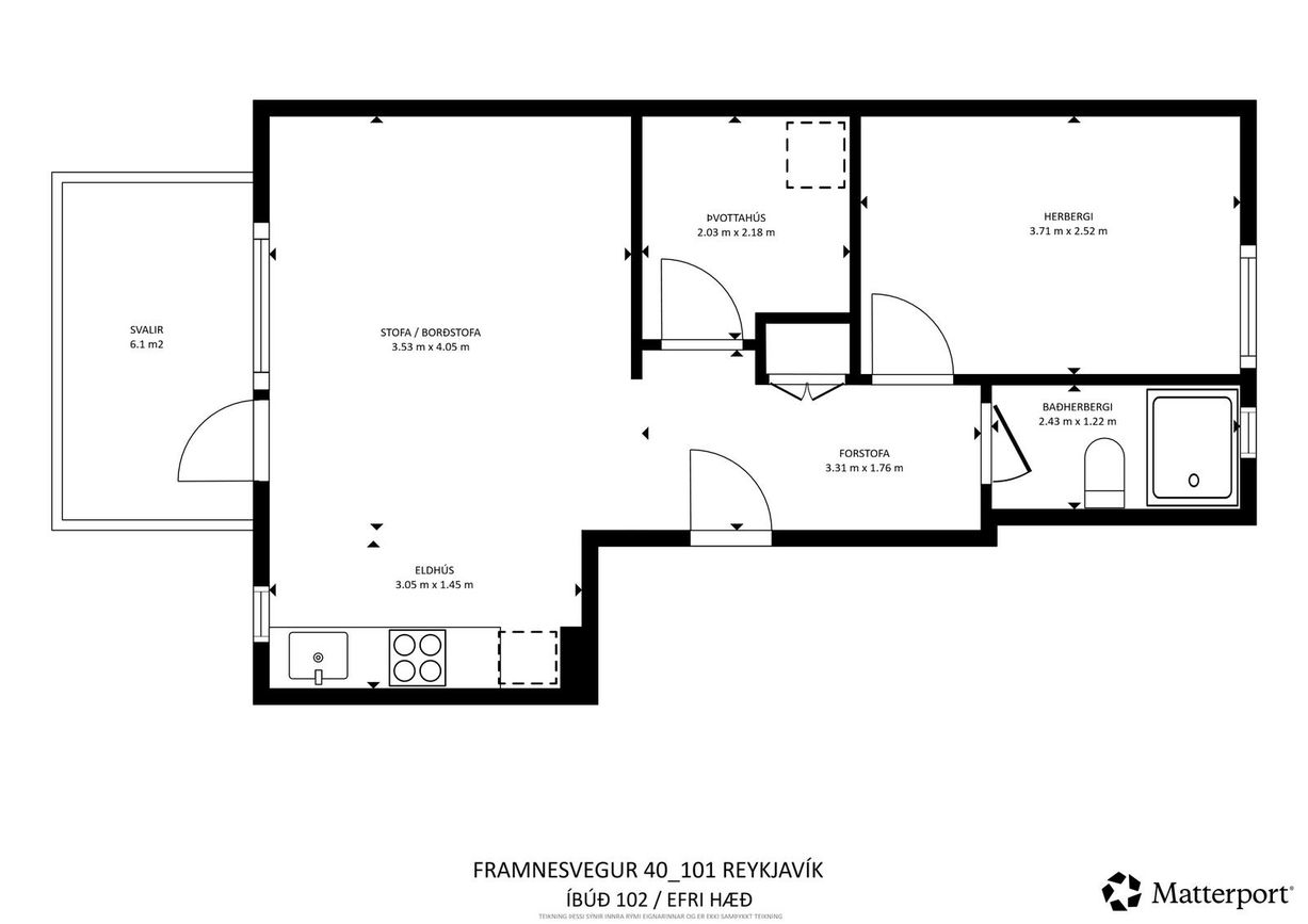 Framnesvegur 40, 101 Reykjavík