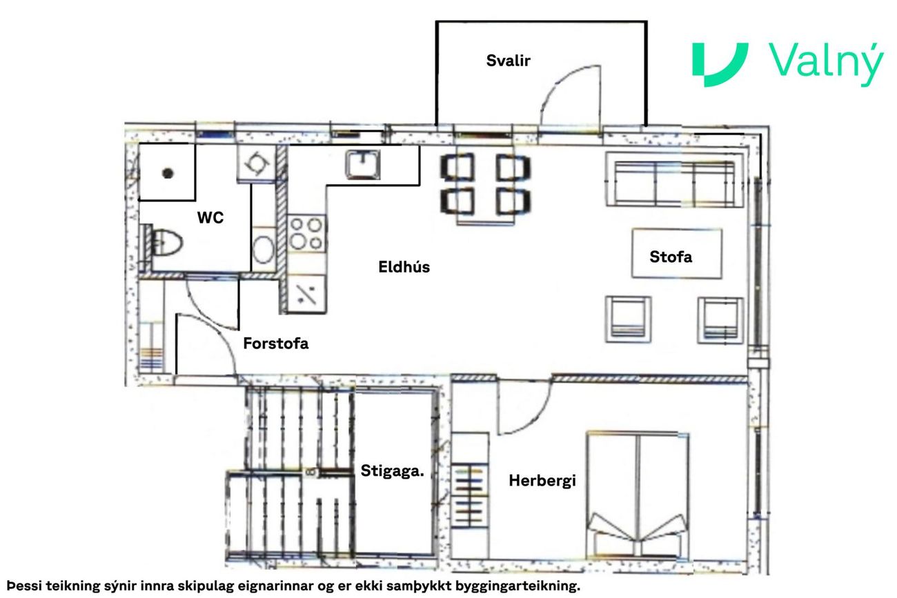 Beykiskógar 19 - 0101, 300 Akranes