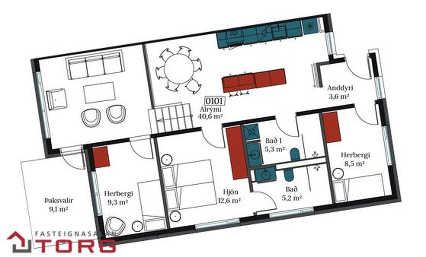 Áshamar 24 - 0101, 221 Hafnarfjörður
