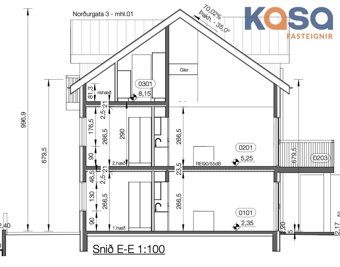 Norðurgata 3, 600 Akureyri