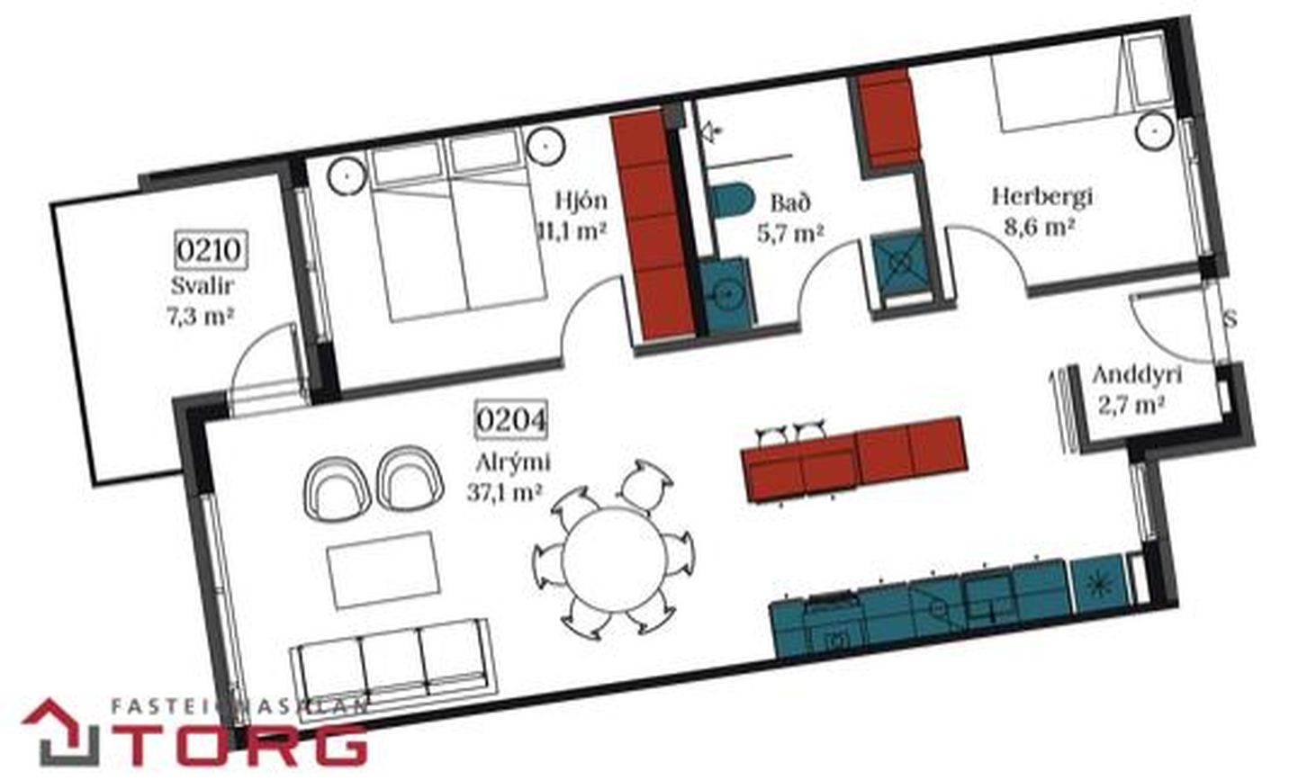 Áshamar 24 - 0204, 221 Hafnarfjörður