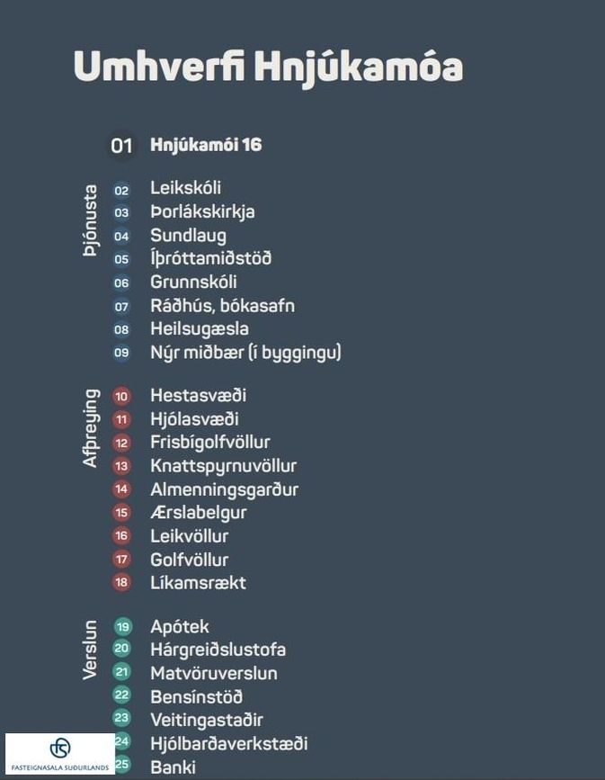 Hnjúkamói 16, 815 Sveitarfélagið Ölfus
