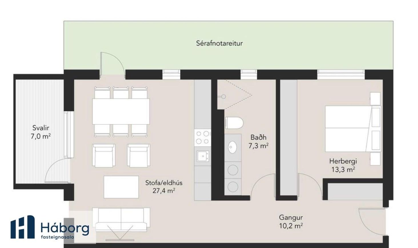 Maríugata 1 - 0205, 210 Garðabær