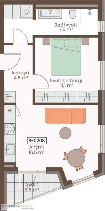 Jöfursbás 3B, 112 Reykjavík