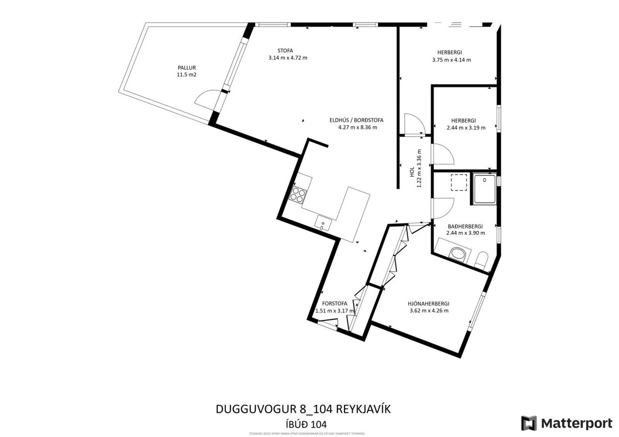 Dugguvogur 8, 104 Reykjavík