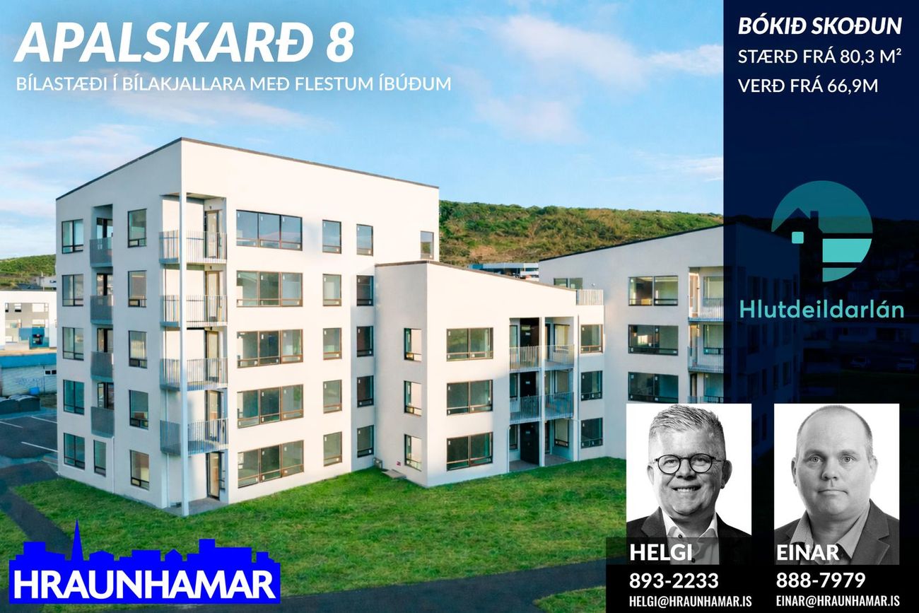 Apalskarð 8A, 221 Hafnarfjörður